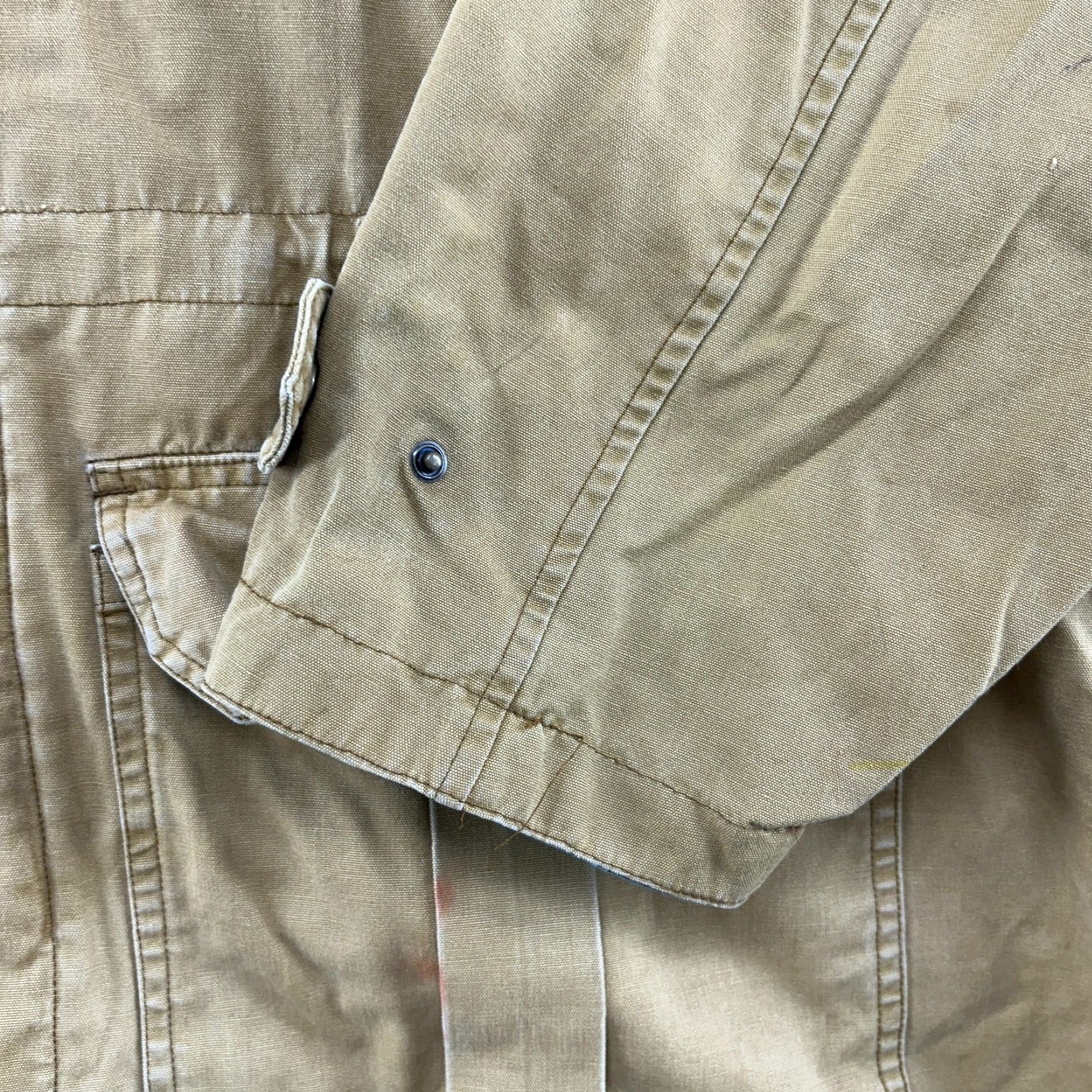 Vintage VINTAGE Aéropostale Jacket Men XL Brown Parka Canvas Hooded 90s Sun Faded Chore Workwear Casual Zip Size US XL / EU 56 / 4 - 6 Thumbnail