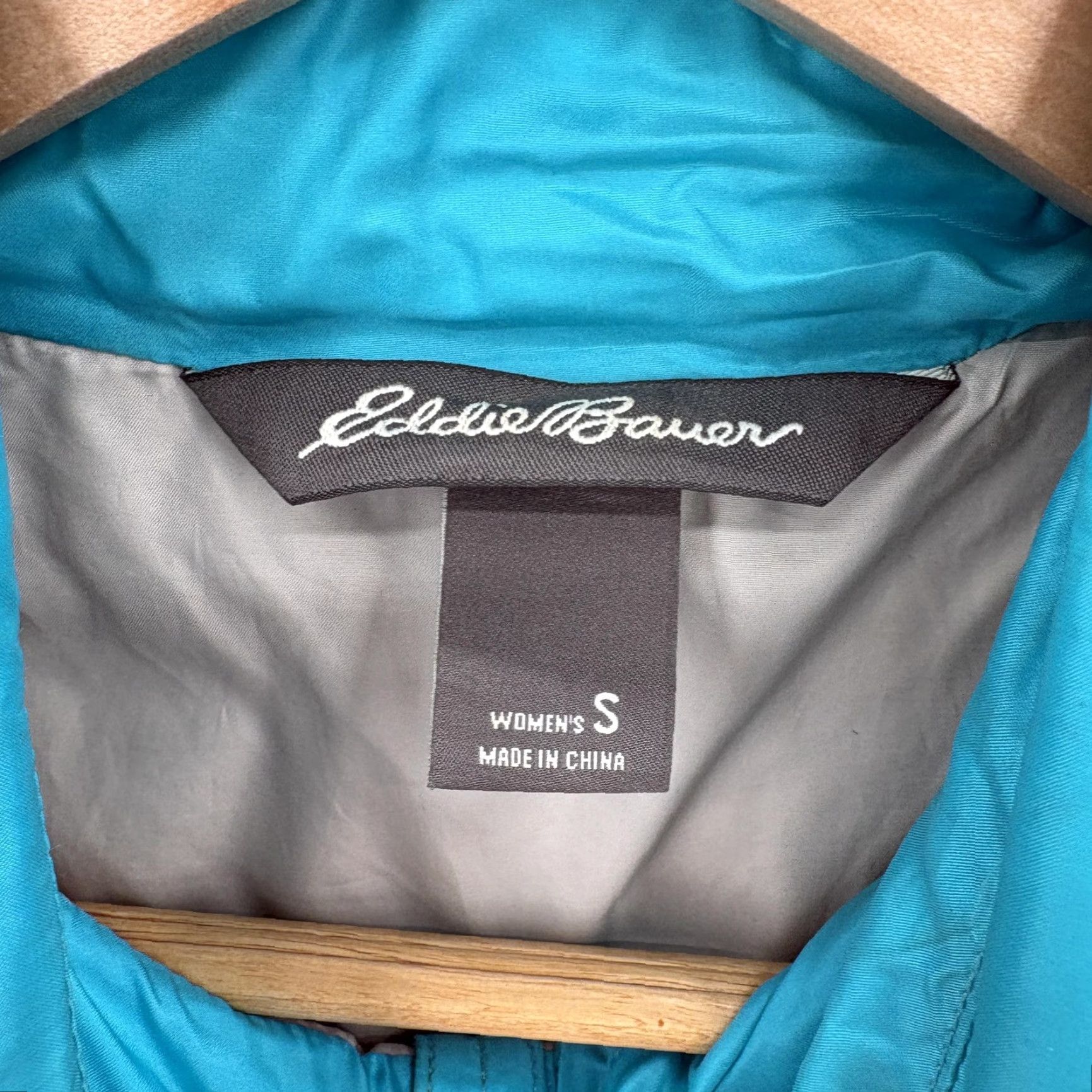 Eddie Bauer VINTAGE? No — Eddie Bauer Jacket Womens S Teal Down Puffer Lightweight Quilted Zip Trail Jacket Size S / US 4 / IT 40 - 4 Thumbnail