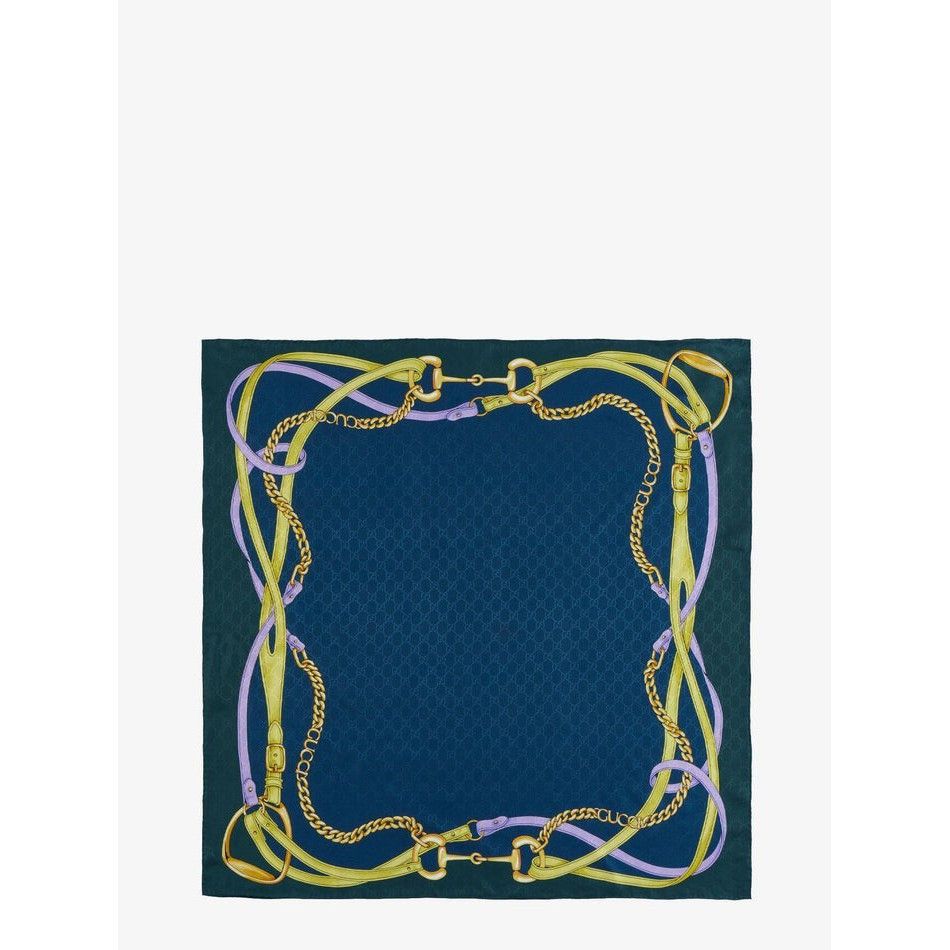 Gucci GUCCI Silk Scarf New & Authentic Size ONE SIZE - 1 Preview