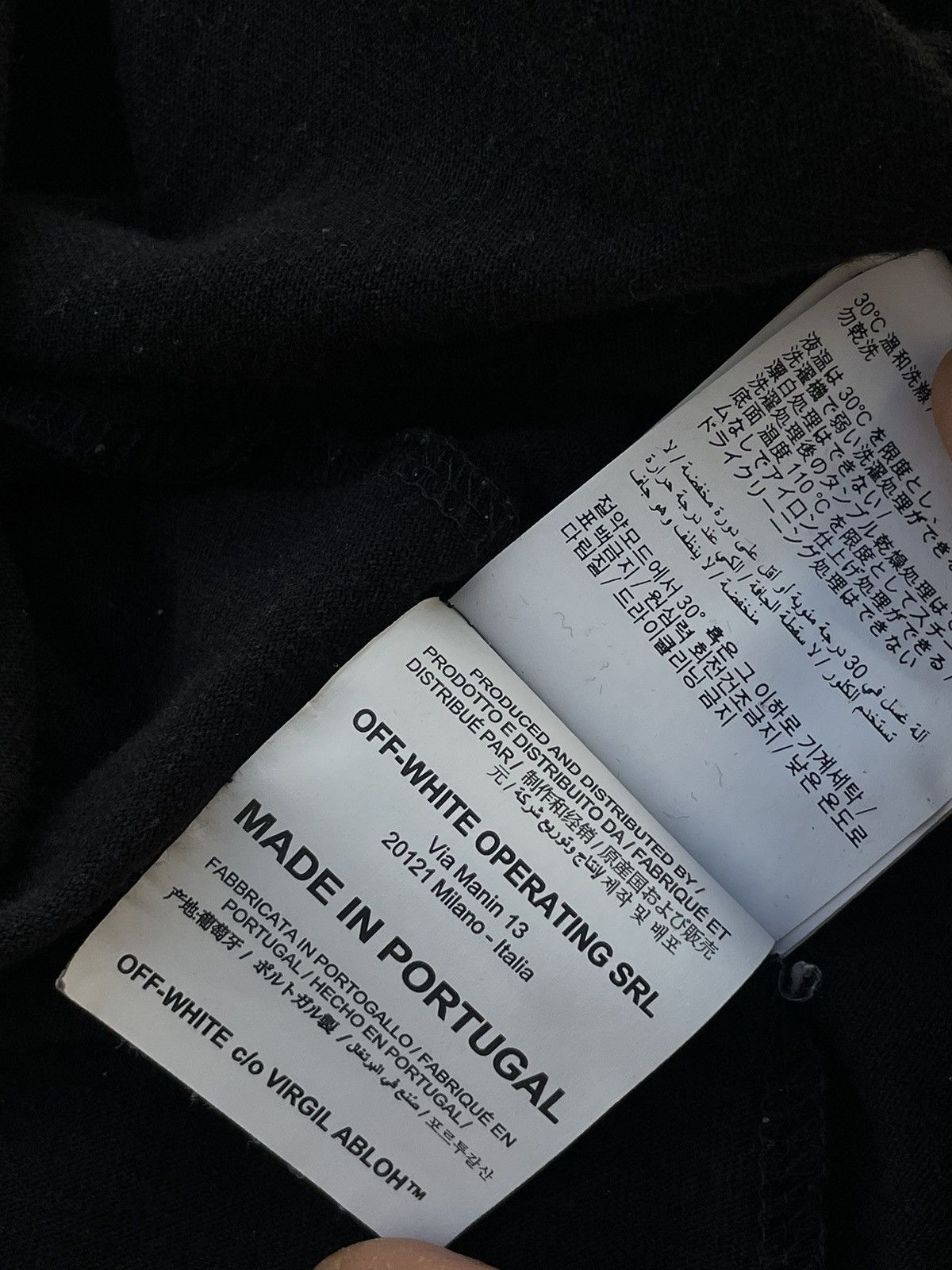 Off-White Off White Caravaggio Arrow Perfect Fade Cracked Tee Size US L / EU 52-54 / 3 - 7 Thumbnail
