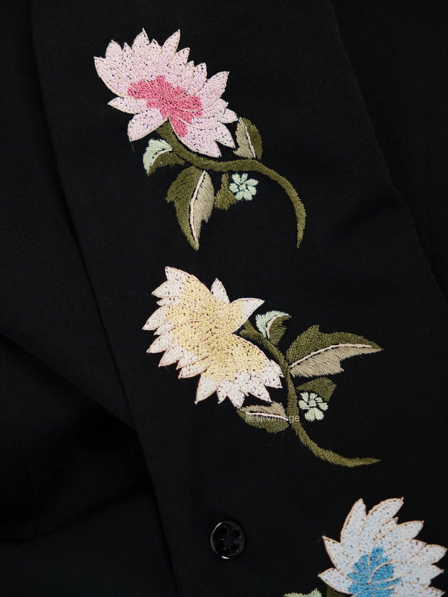 Yohji Yamamoto Yohji Yamamoto yohji 08AW Floral Hand-Embroidered Suit Size US L / EU 52-54 / 3 - 6 Thumbnail