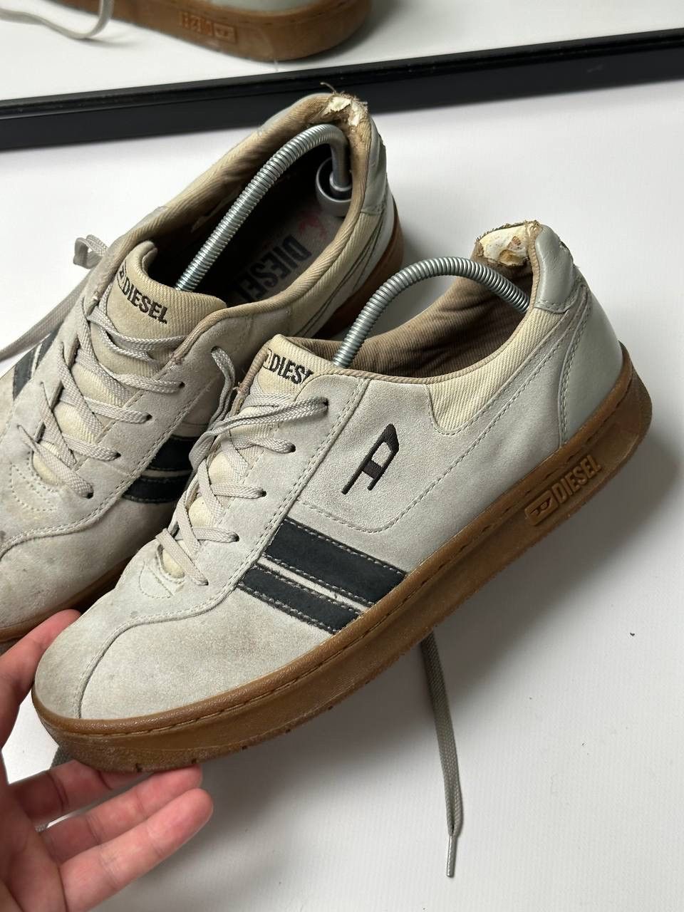 Diesel 🔥Vintage Diesel Y2K Style USA Logo Streetwear Rare Shoes Size US 9 / EU 42 - 6 Thumbnail