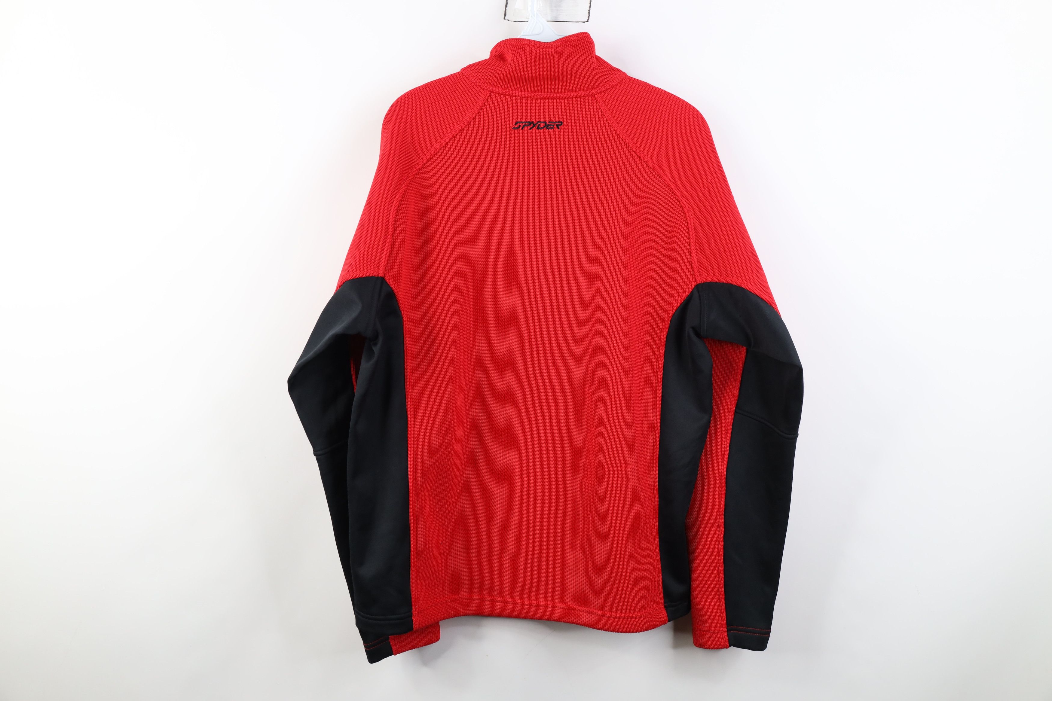 Spyder Spyder Core Ribbed Knit Half Zip Pullover Sweater Red Size US M / EU 48-50 / 2 - 13 Thumbnail