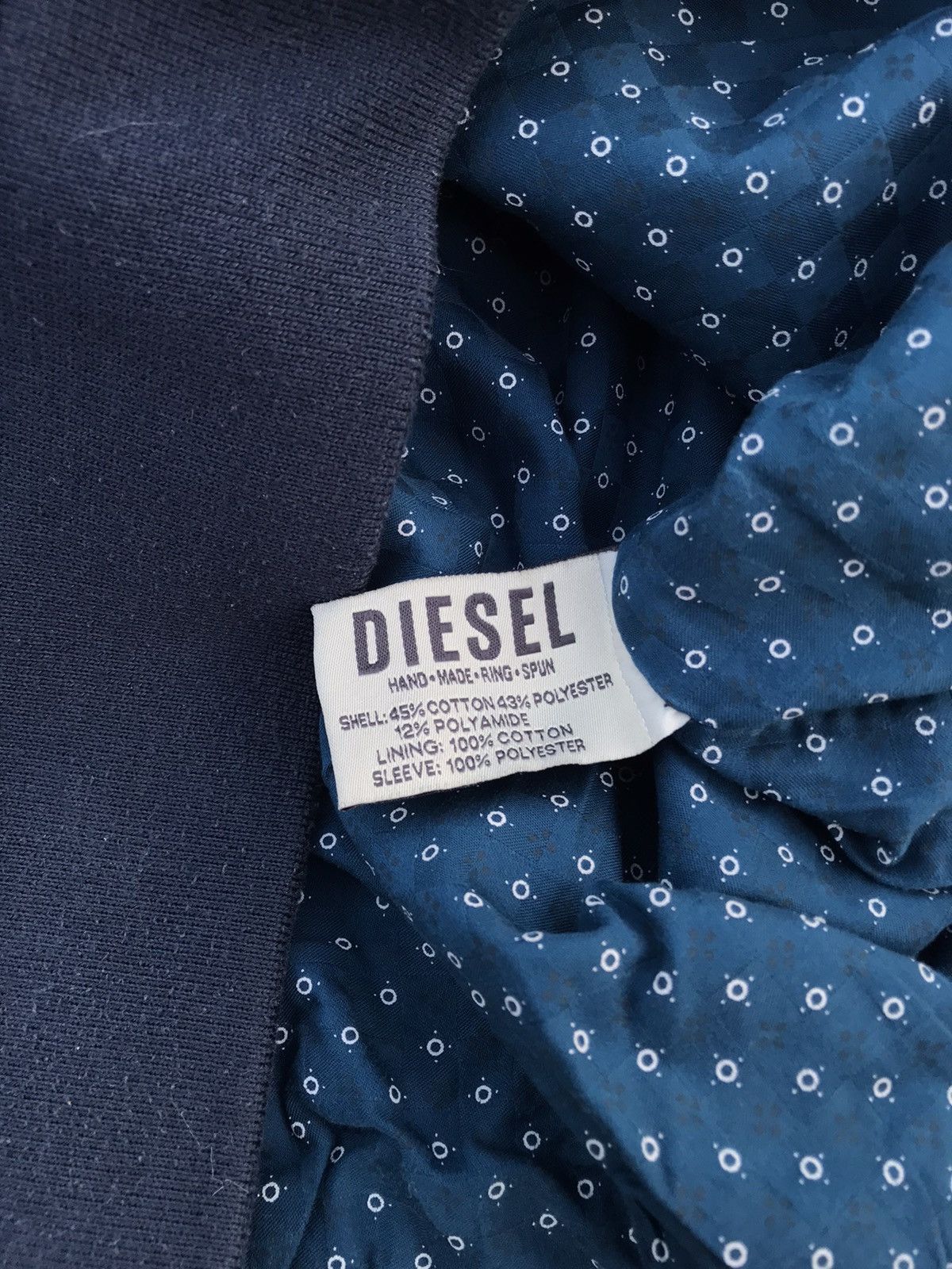 Diesel Diesel Vintage Bomber Jacket Size US L / EU 52-54 / 3 - 11 Thumbnail