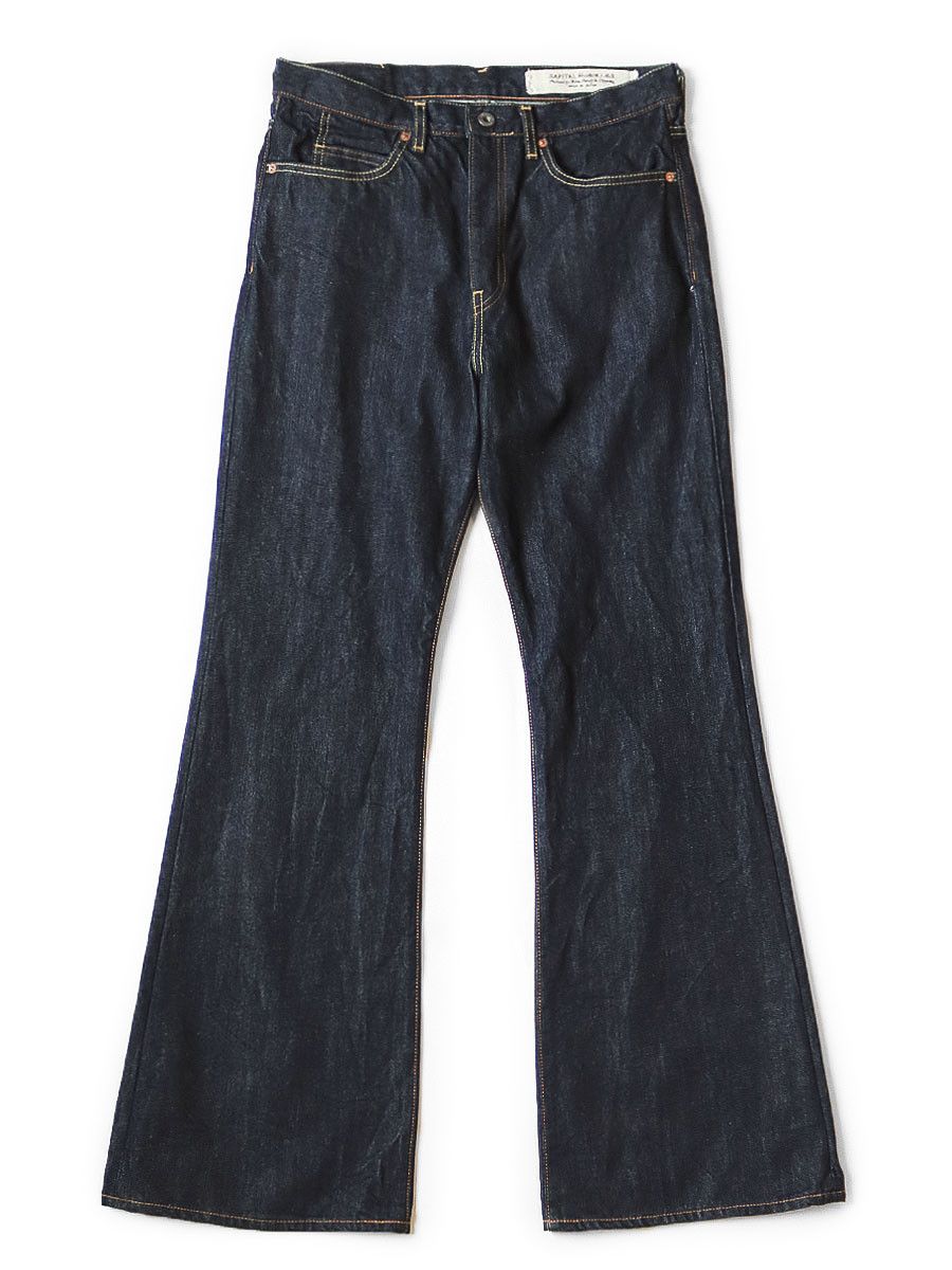 Kapital Kapital 14oz denim pants 5P OKABELLBO in 27 Size US 27 - 4 Thumbnail