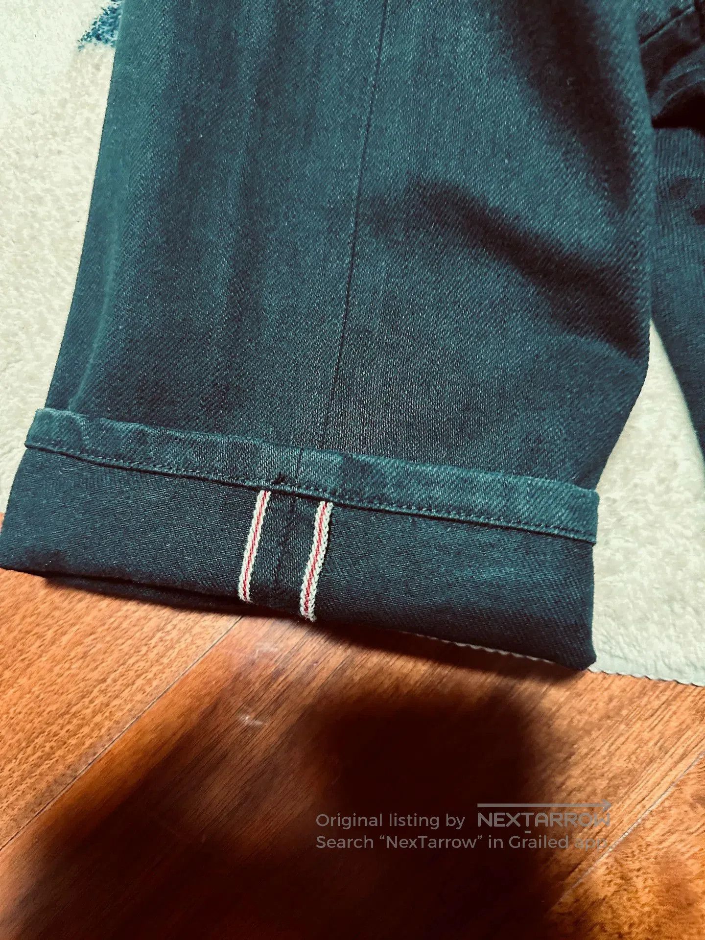 Japanese Brand Fortela Italian Selvedge Black Casual Pants. Size US 32 / EU 48 - 6 Thumbnail