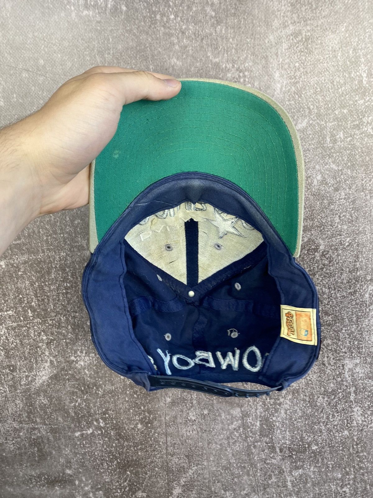 Vintage Dallas Cowboys Vintage Blue Snap Back Hat Size ONE SIZE - 12 Thumbnail