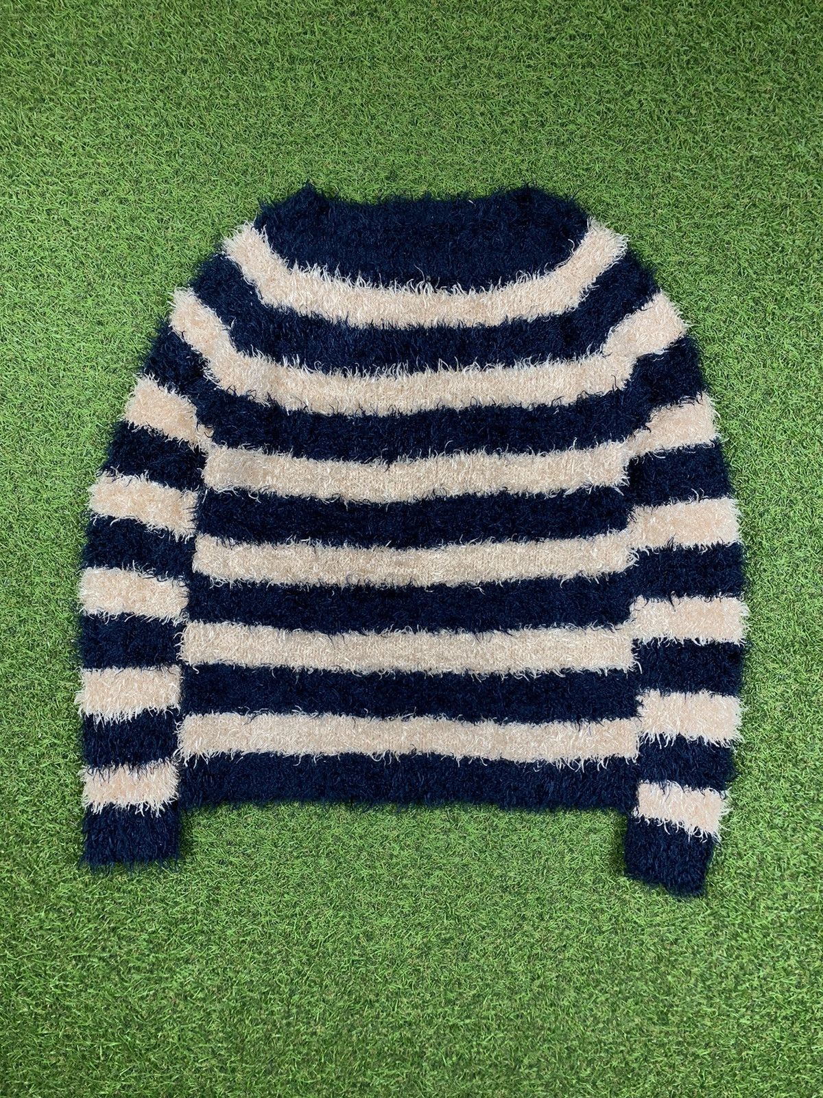 Japanese Brand × Vintage Vintage Y2K Mohair sweatshirt streetwear style Size M / US 6-8 / IT 42-44 - 1 Thumbnail