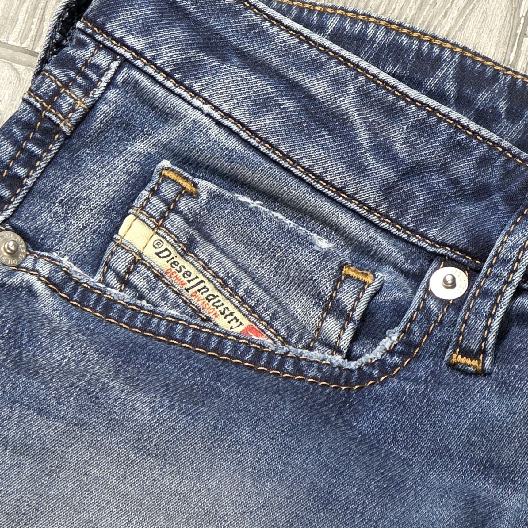 Diesel DIESEL GRACEY NE 069FG Womens Denim Stretch Slim 29x32 Tapered Jeans Sweatpants Denim Powerhouse Size 29" - 6 Thumbnail