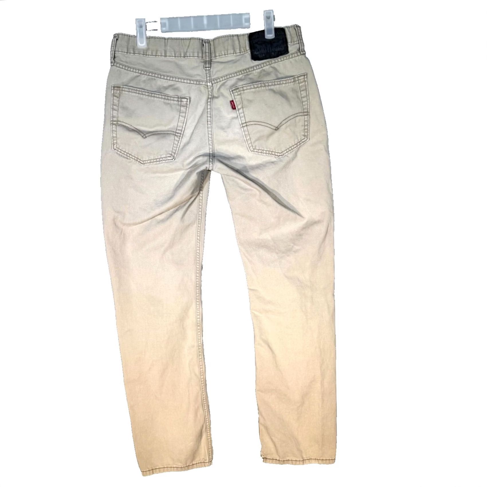 Levi's Levi's Jeans 541 Men's Beige Denim Mid-Rise Slim Straight Leg 32 X 32 Size US 32 / EU 48 - 2 Thumbnail