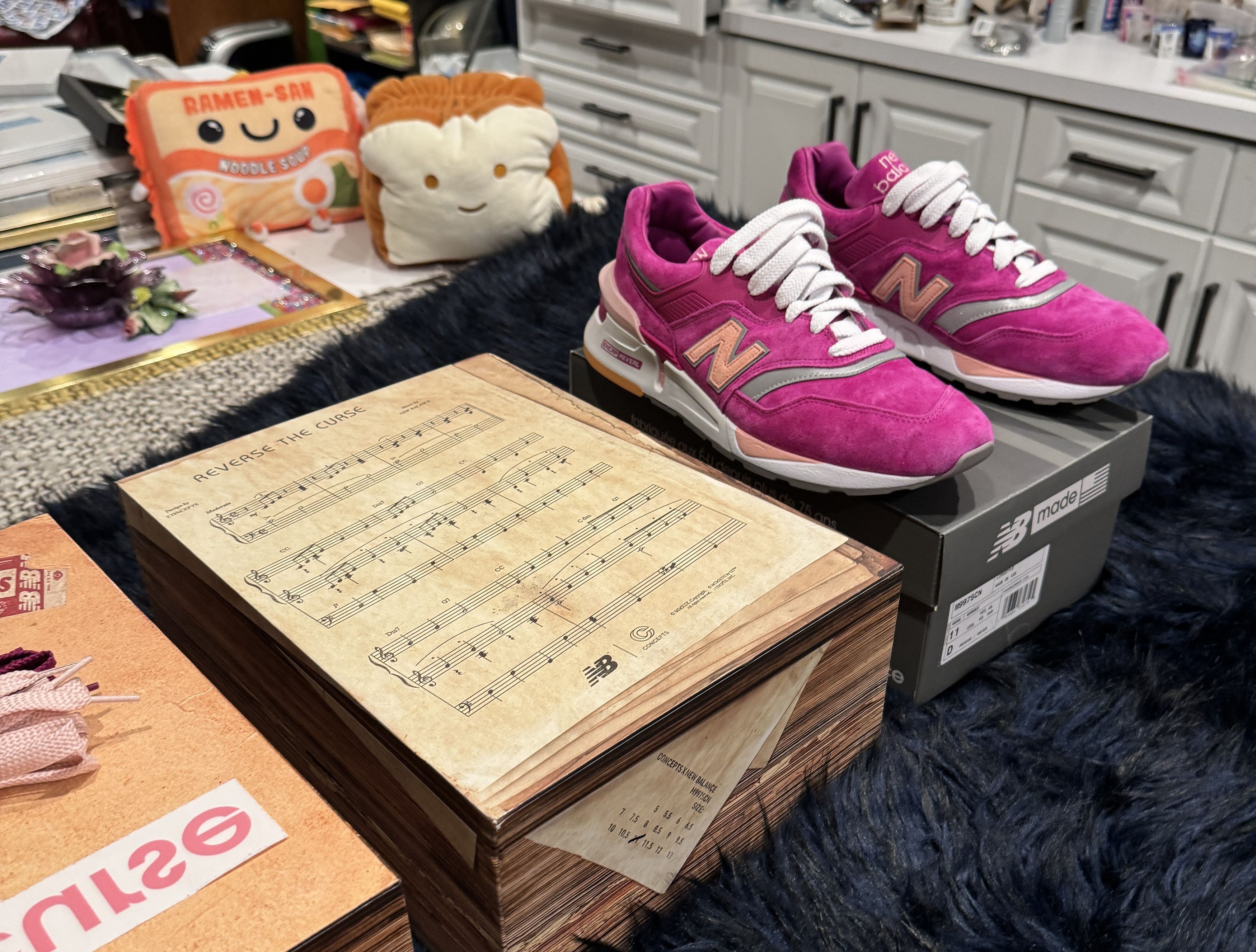 CNCPTS × New Balance CONCEPTS X NEW BALANCE 997S FUSION "ESRUC" SPECIAL BOX SZ 11 Size US 11 / EU 44 - 6 Thumbnail