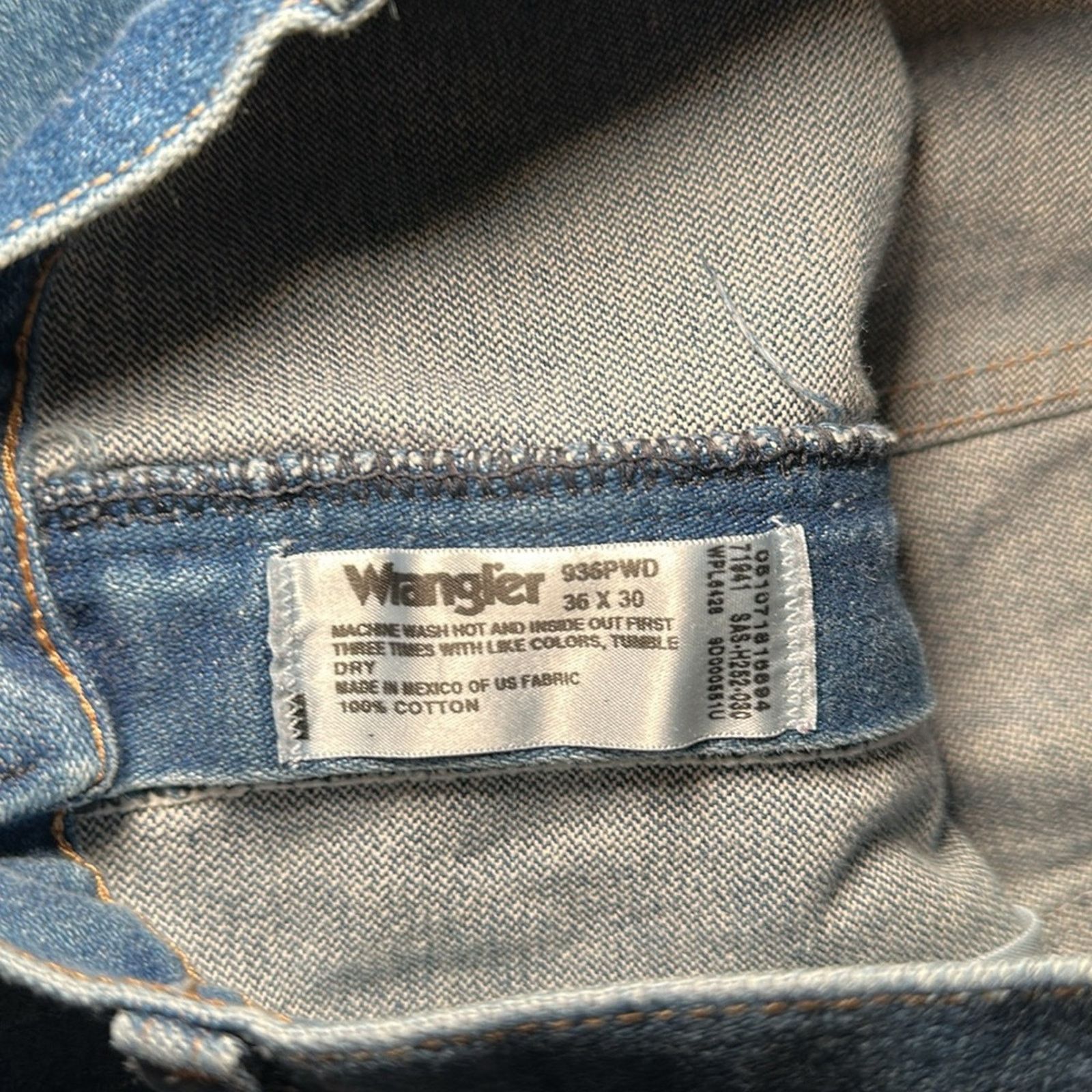 Wrangler Wrangler Cowboy Cut Original Fit Jeans - 36 Size US 36 / EU 52 - 8 Thumbnail