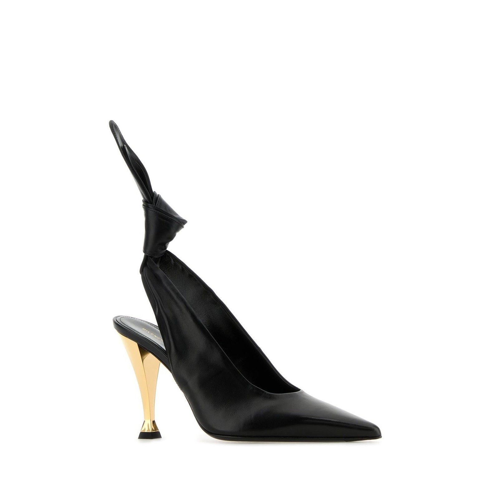 Givenchy GIVENCHY Beauw Black Leather 95mm Heel Pumps New & Authentic Size US 7 / IT 37 - 2 Thumbnail