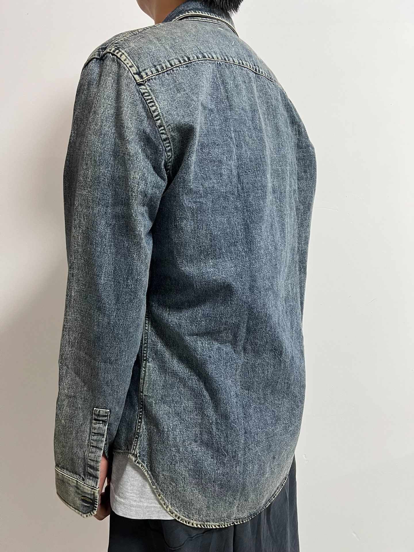 Maison Margiela Maison Margiela New denim shirt jacket 2501-Nextarrow Size US XXS / EU 40 - 3 Thumbnail