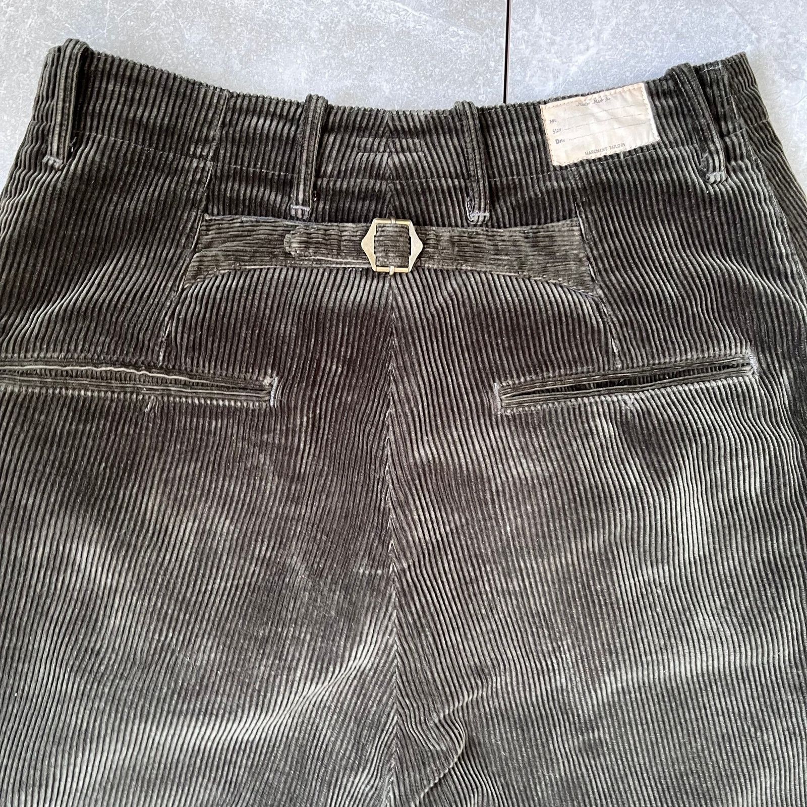 Kapital Kapital Japanese Corduroy Pants green Straight Leg Vintage Size US 31 - 6 Thumbnail