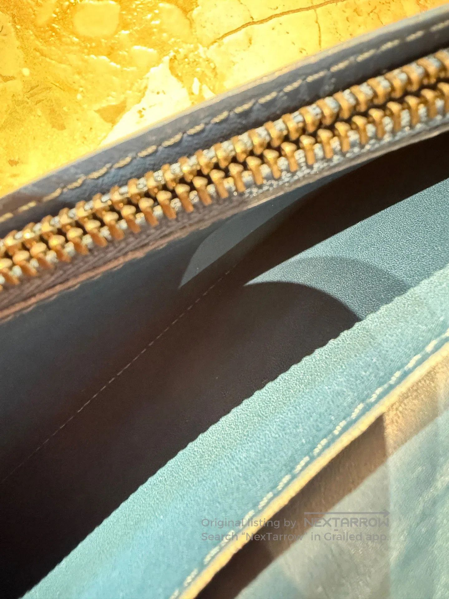 Louis Vuitton LV Damier Blue Long Wallet. Size ONE SIZE - 4 Thumbnail
