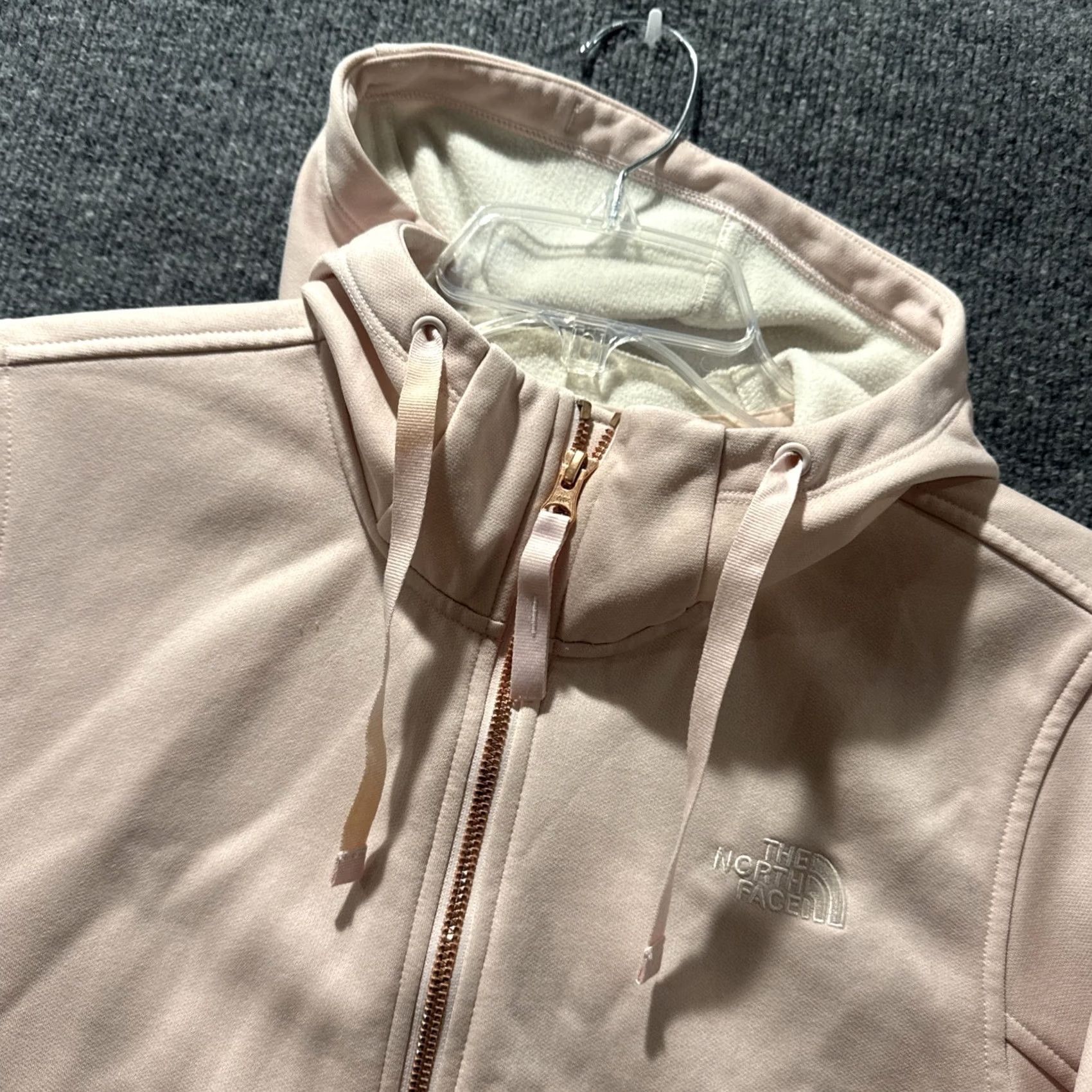 The North Face The North Face Sweatshirt Women’s Size Large L Pink Full Zip-Up Fleece Lined HTF Size L / US 10 / IT 46 - 2 Thumbnail