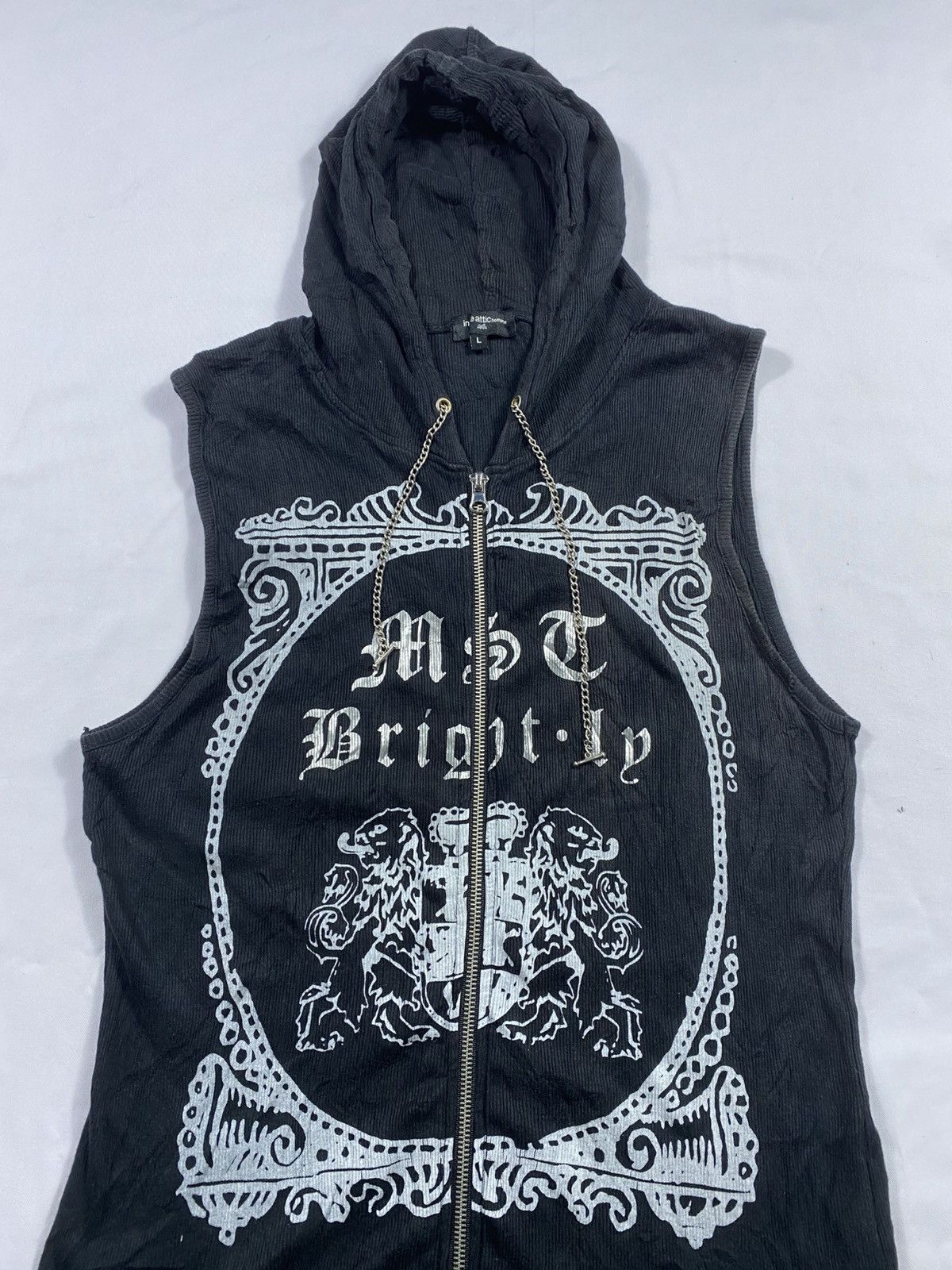 In The Attic Sick Gothic punk In The aatic zip top hoodie lgb ifsix Size US L / EU 52-54 / 3 - 4 Thumbnail