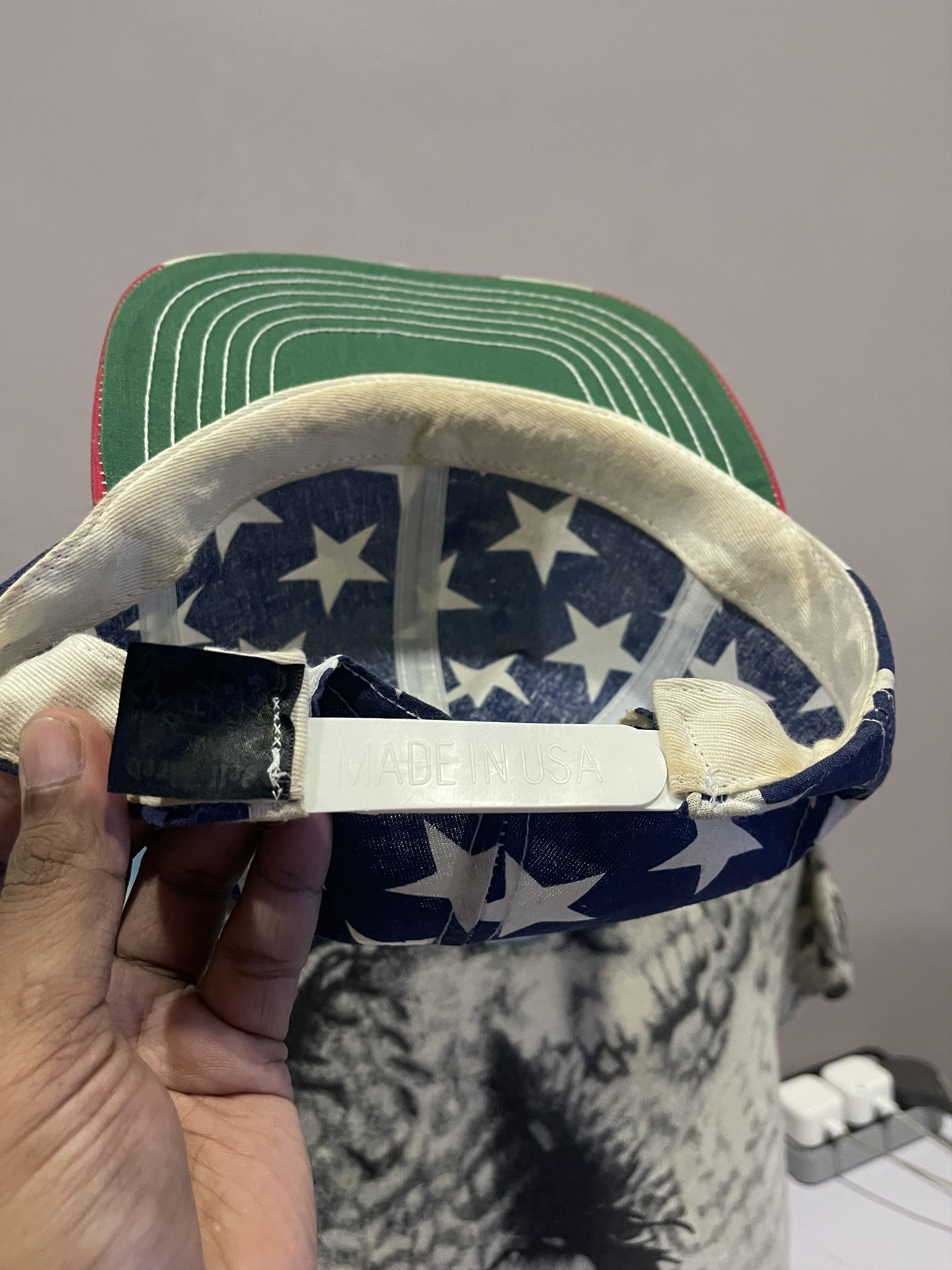 Vintage Vintage 90s Flat America Snapback Hat Cap Size ONE SIZE - 6 Thumbnail