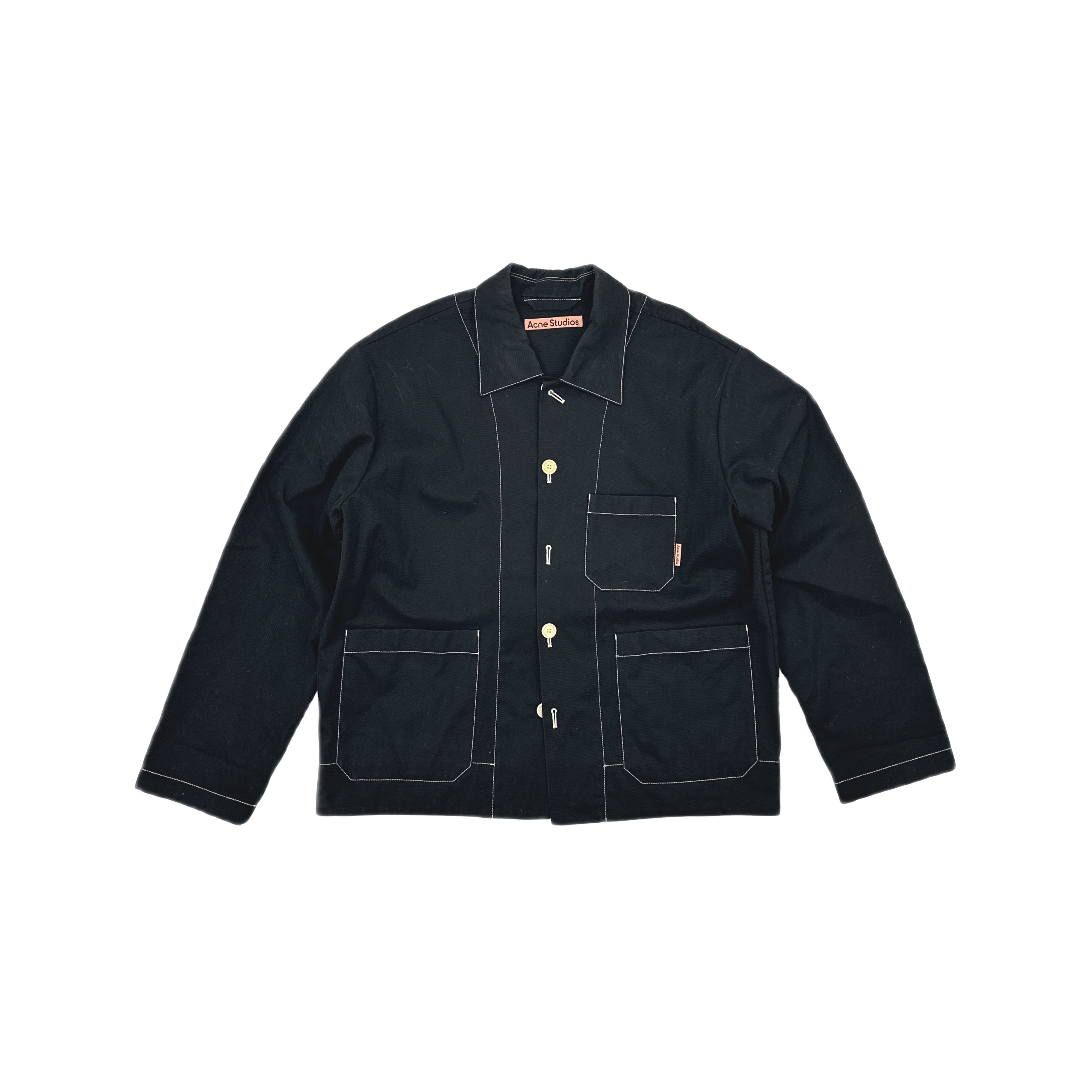 Acne Studios Acne Studios Contrast Stitch Twill Jacket 50 Size US M / EU 48-50 / 2 - 1 Thumbnail