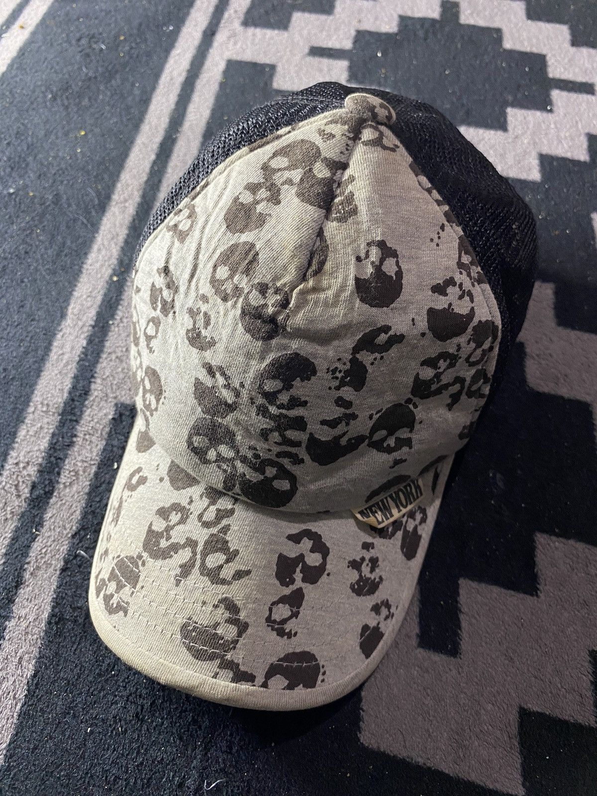 14th Addiction Japanese skulls trucker hats kapital style Size ONE SIZE - 1 Thumbnail
