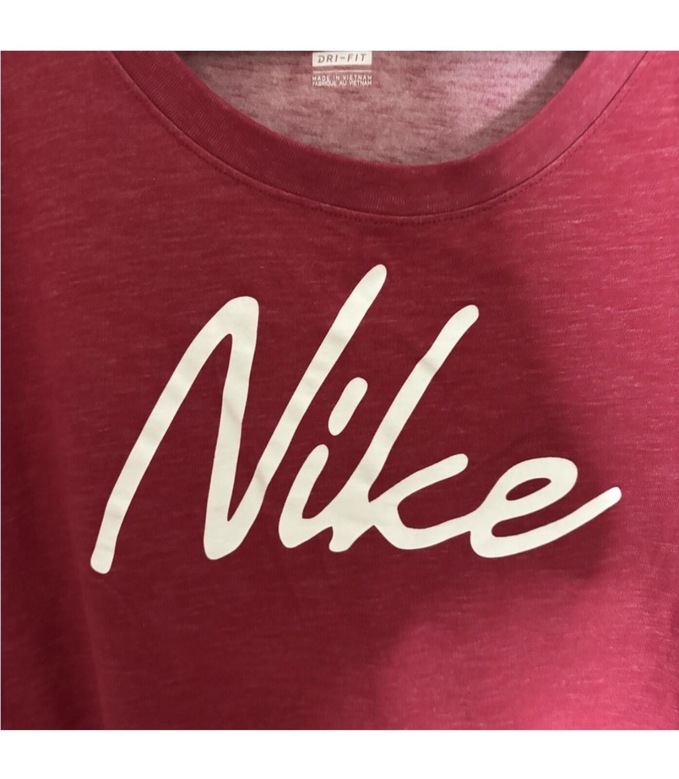 Nike (Nike) Women's Red T-Shirt Size S / US 4 / IT 40 - 3 Thumbnail