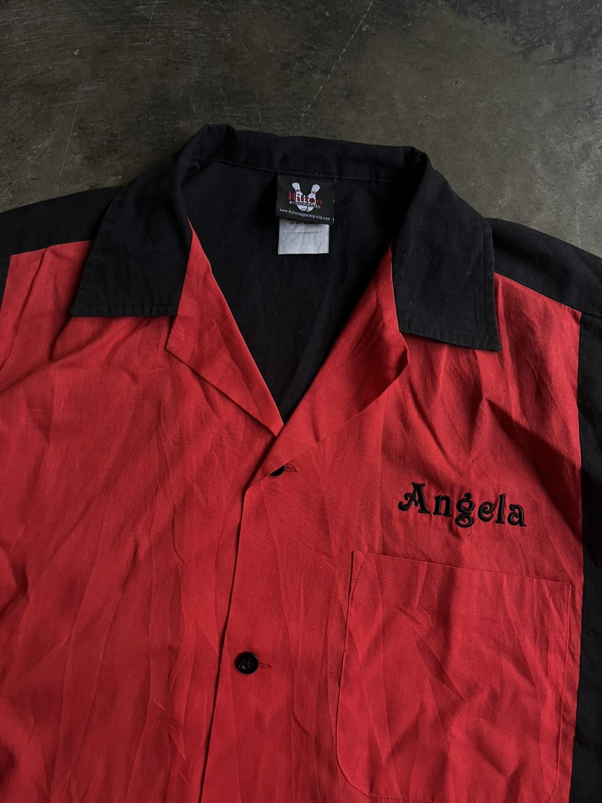 Japanese Brand VINTAGE HILTON BOWLING SHIRTS RETRO ANGELA BOTTON UPS Size US XL / EU 56 / 4 - 4 Thumbnail