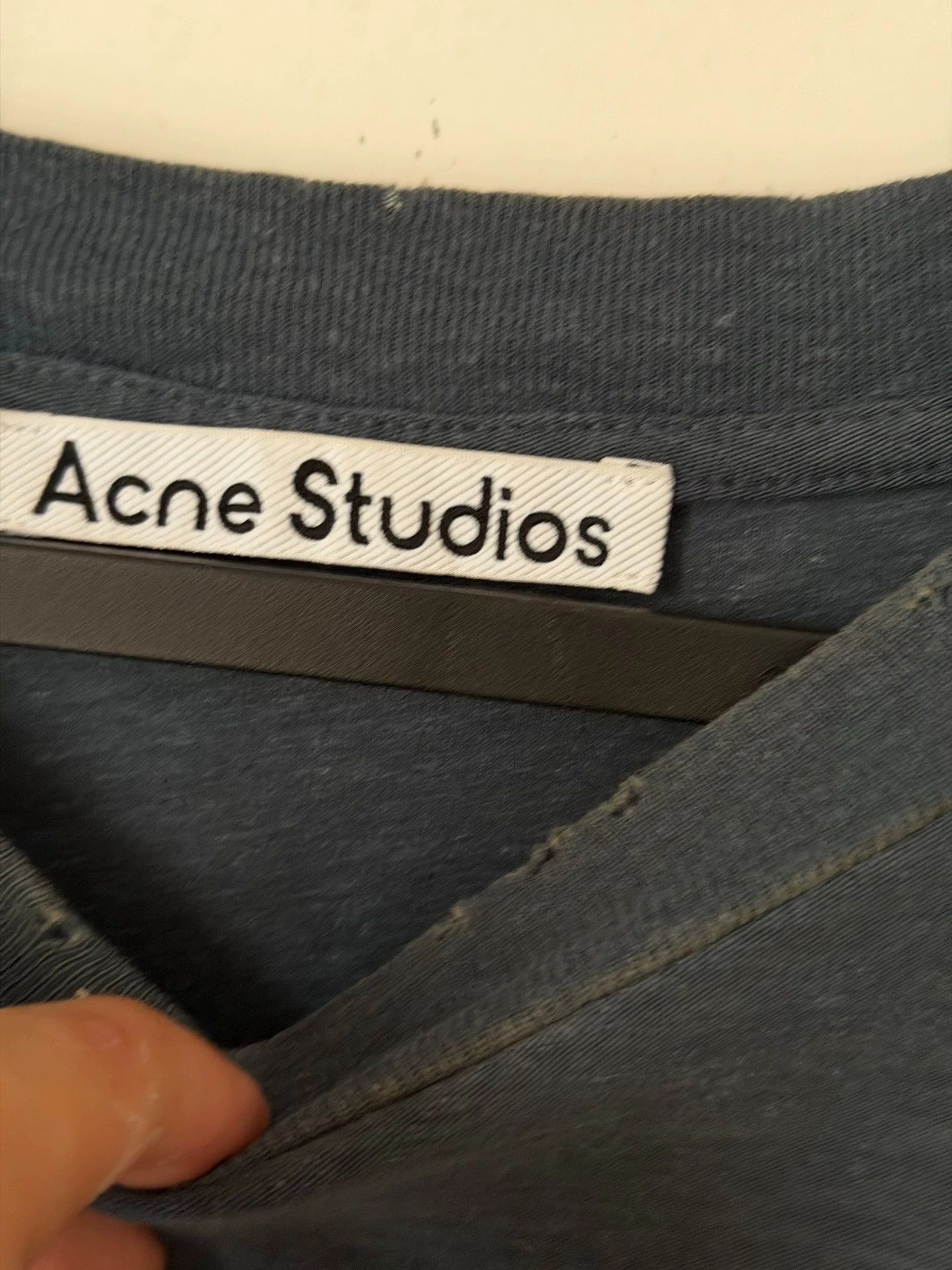 Acne Studios AcneStudios Off-White Muddy 1996 Long-Sleeve Shirt Size S / US 4 / IT 40 - 2 Thumbnail