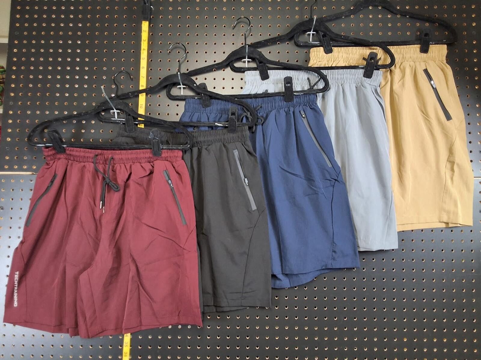 Other TechTraining Men's Lightweight Athletic Shorts, 5 Pack! Med. Size US 32 / EU 48 - 1 Thumbnail