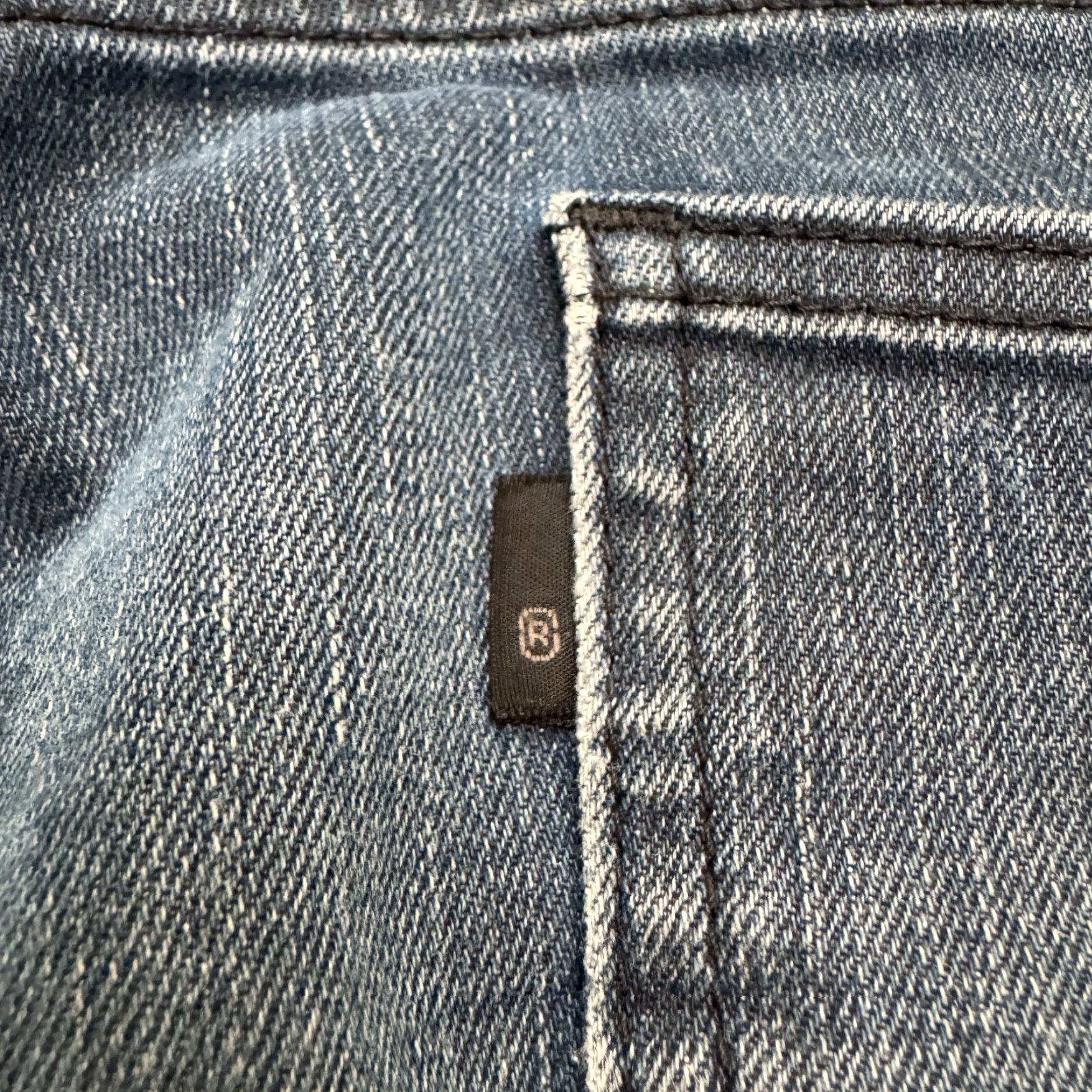Levi's Levi's 511 Jeans Straight Regular Mens 36x25 Blue Dark Wash Denim Cropped Hem Casual Size US 36 / EU 52 - 4 Thumbnail