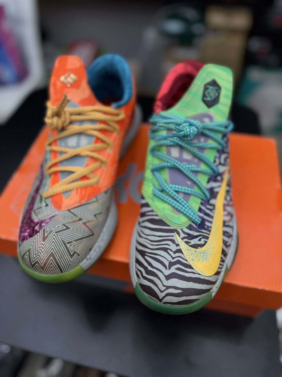 Nike Nike KD 6 “What The” 2013 (669809-500) Size 11 RARE Size US 11 / EU 44 - 11 Thumbnail