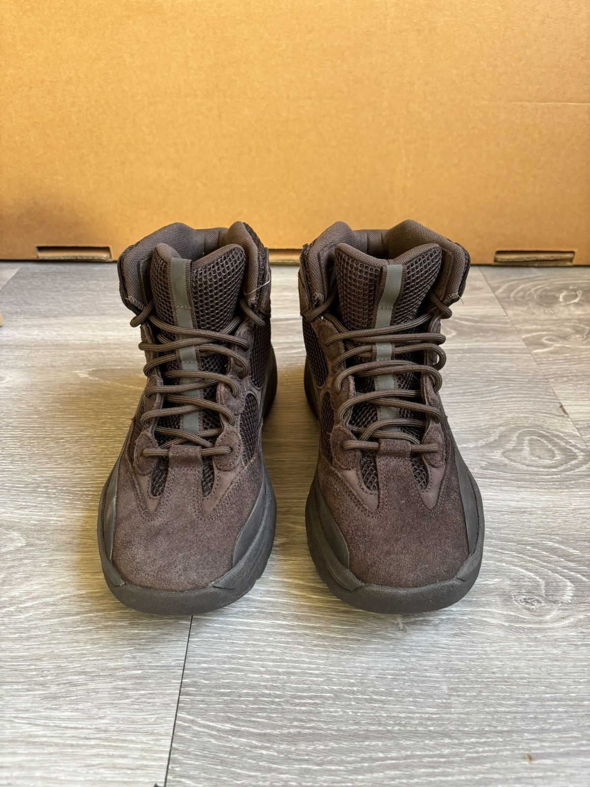 Adidas × Kanye West Adidas Yeezy Boots Dessert Oil Size US 9.5 / EU 42-43 - 5 Thumbnail