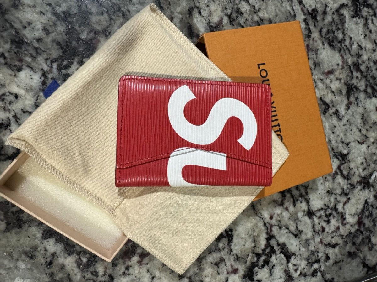 Louis Vuitton × Supreme Louis Vuitton x Supreme Bifold Wallet Size ONE SIZE - 3 Thumbnail