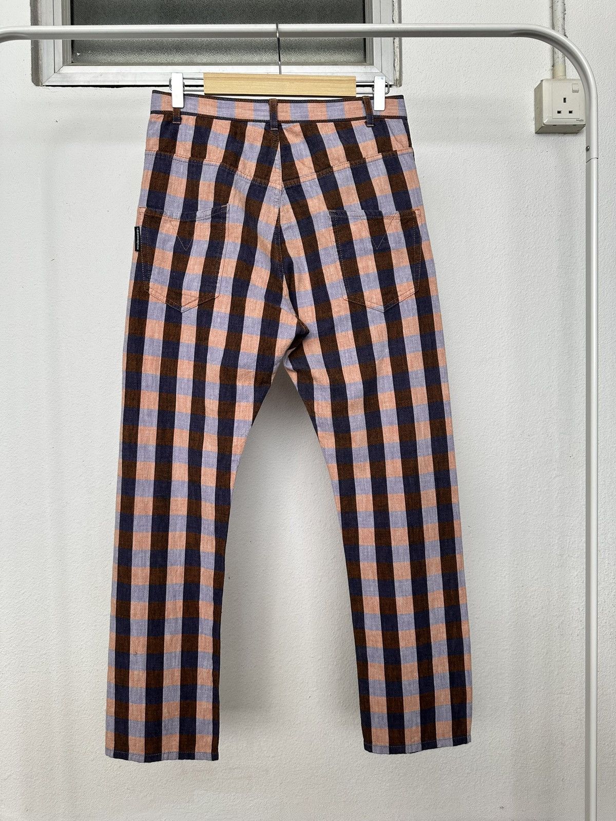 mercibeaucoup S/S2009 Mercibeaucoup plaid denim pants Size US 30 / EU 46 - 9 Thumbnail