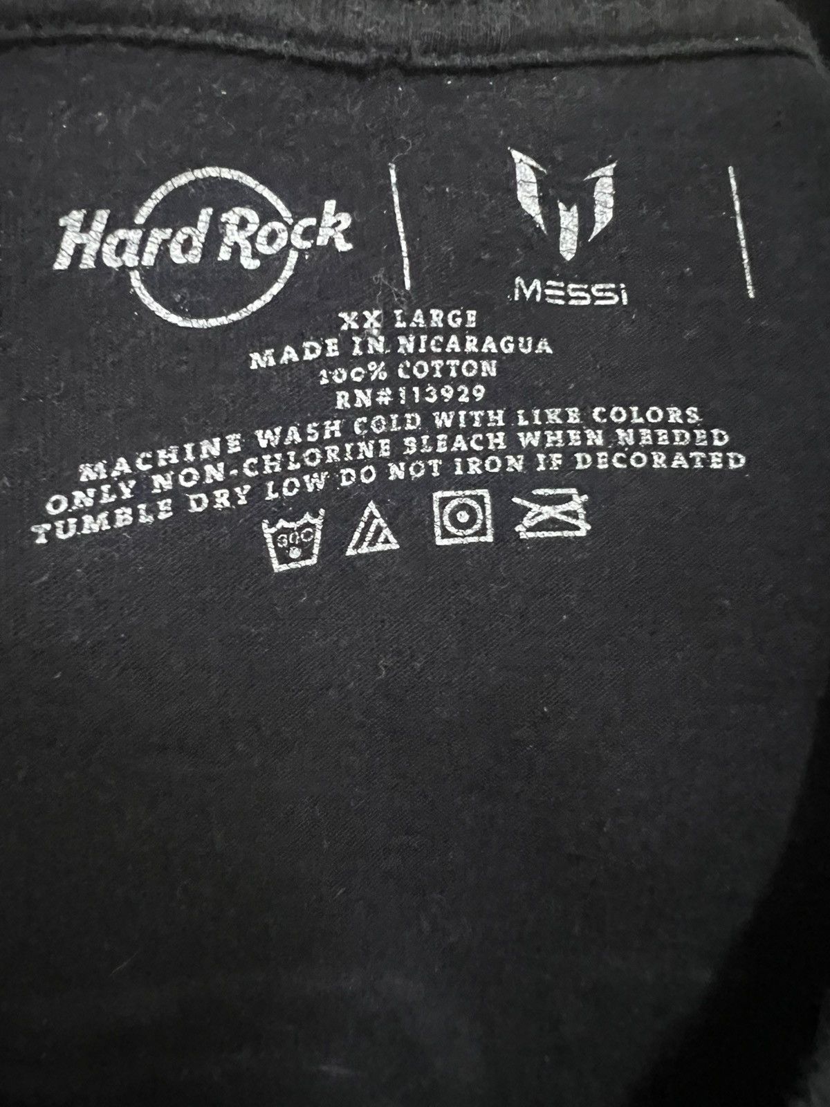 Hard Rock Cafe Hard Rock Cafe 50th Anniversary Messi Limited Edition Size US XL / EU 56 / 4 - 3 Thumbnail