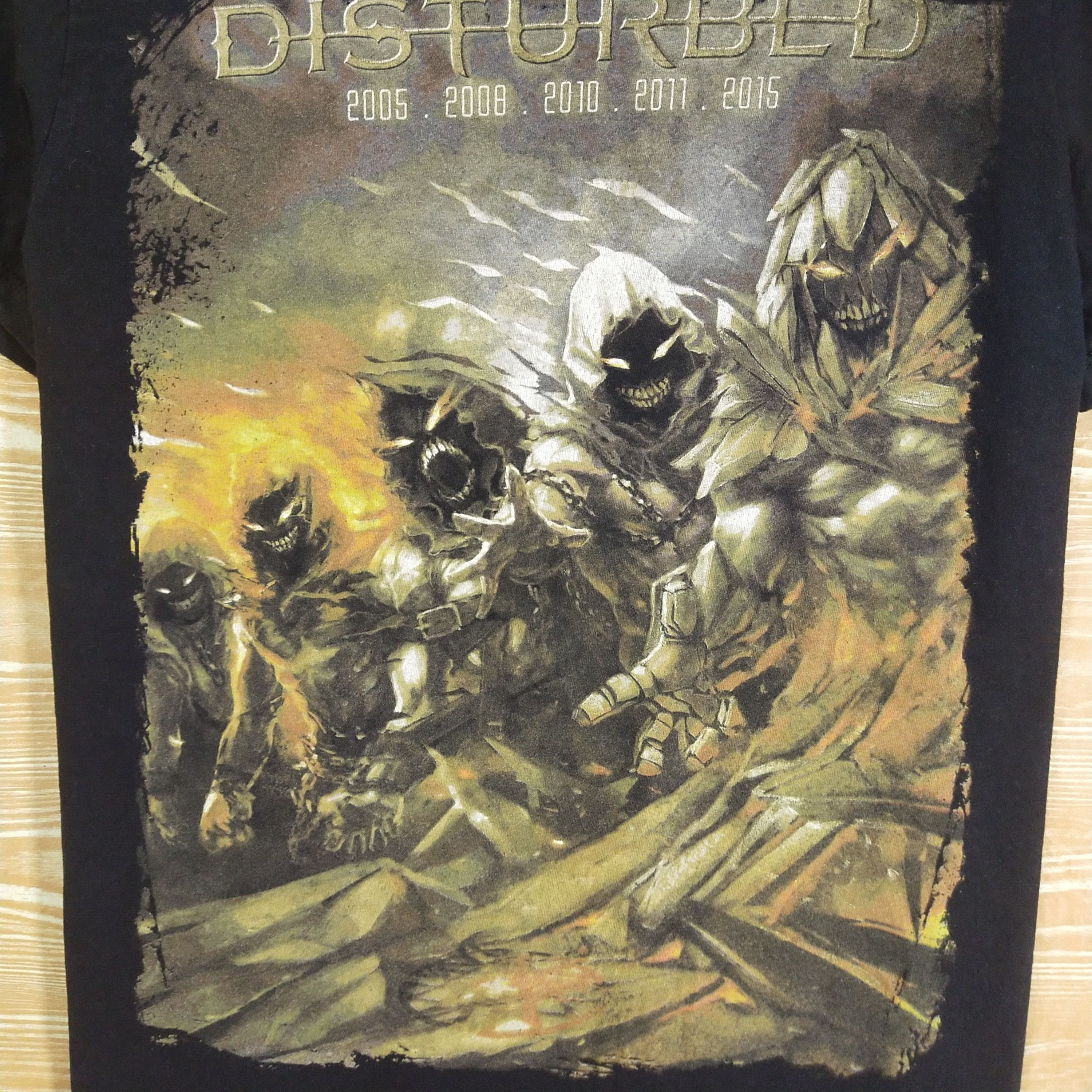 Band Tees × Vintage Disturbed Metal Rock Band Tee Size US M / EU 48-50 / 2 - 3 Thumbnail