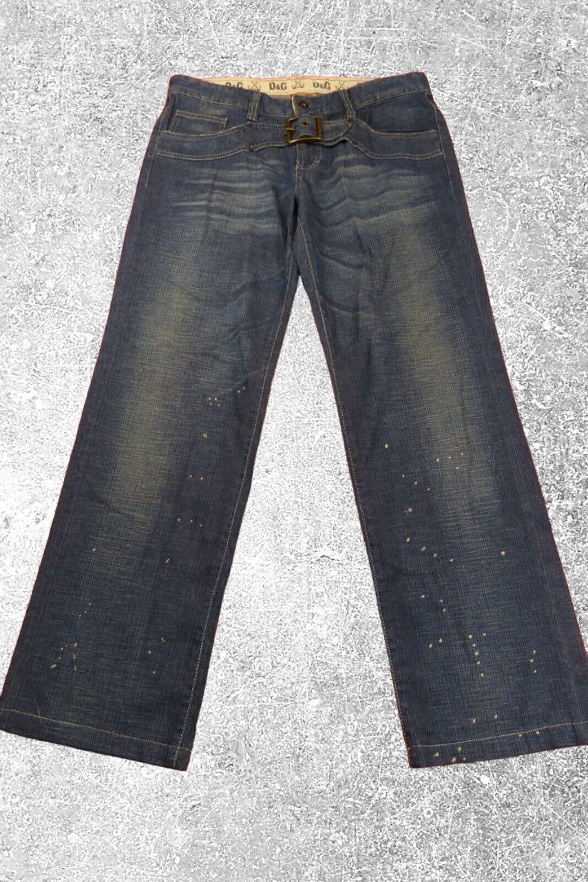 image of Dolce Gabbana Men Jeans Size 35 Us - Magic Model - Straight in Blue/Navy