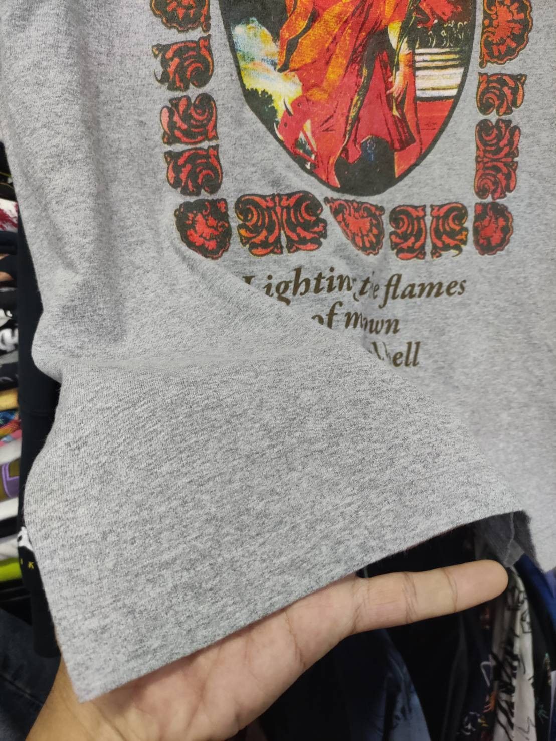 Fuck The Population × G59 Records $uicideboy$ " Lighting the Flame of my Own Personal Hell " Size US XL / EU 56 / 4 - 7 Thumbnail