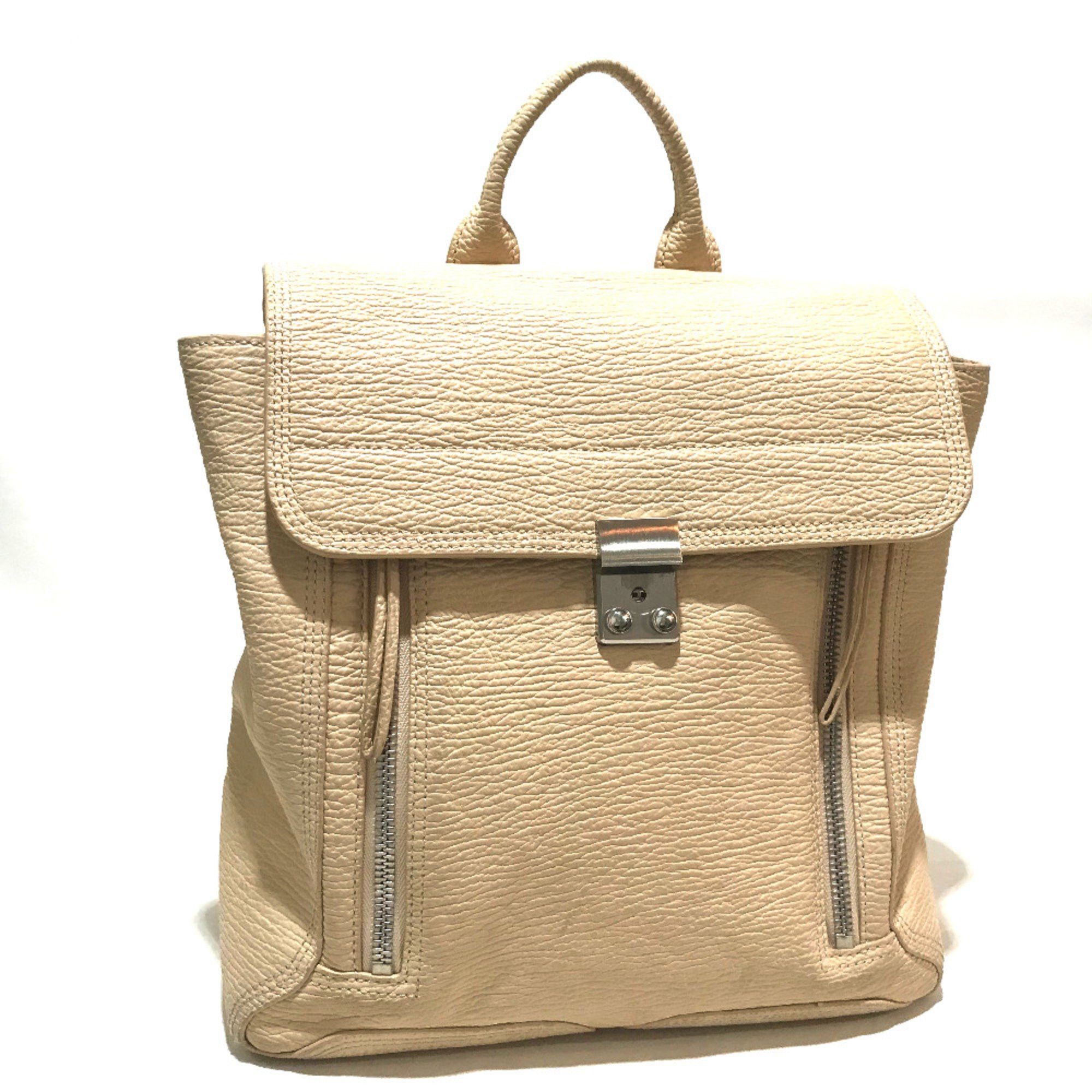 3.1 Phillip Lim Three One Phillip Lim AR14-0291SKC Backpack Backpack Beige Size ONE SIZE - 1 Thumbnail