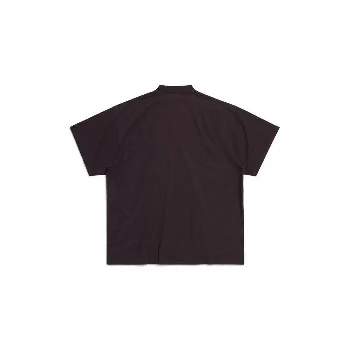 Balenciaga o1bcso1str0326 Sample Sticker T-Shirt Oversized in Black Size XS / US 0-2 / IT 36-38 - 2 Thumbnail