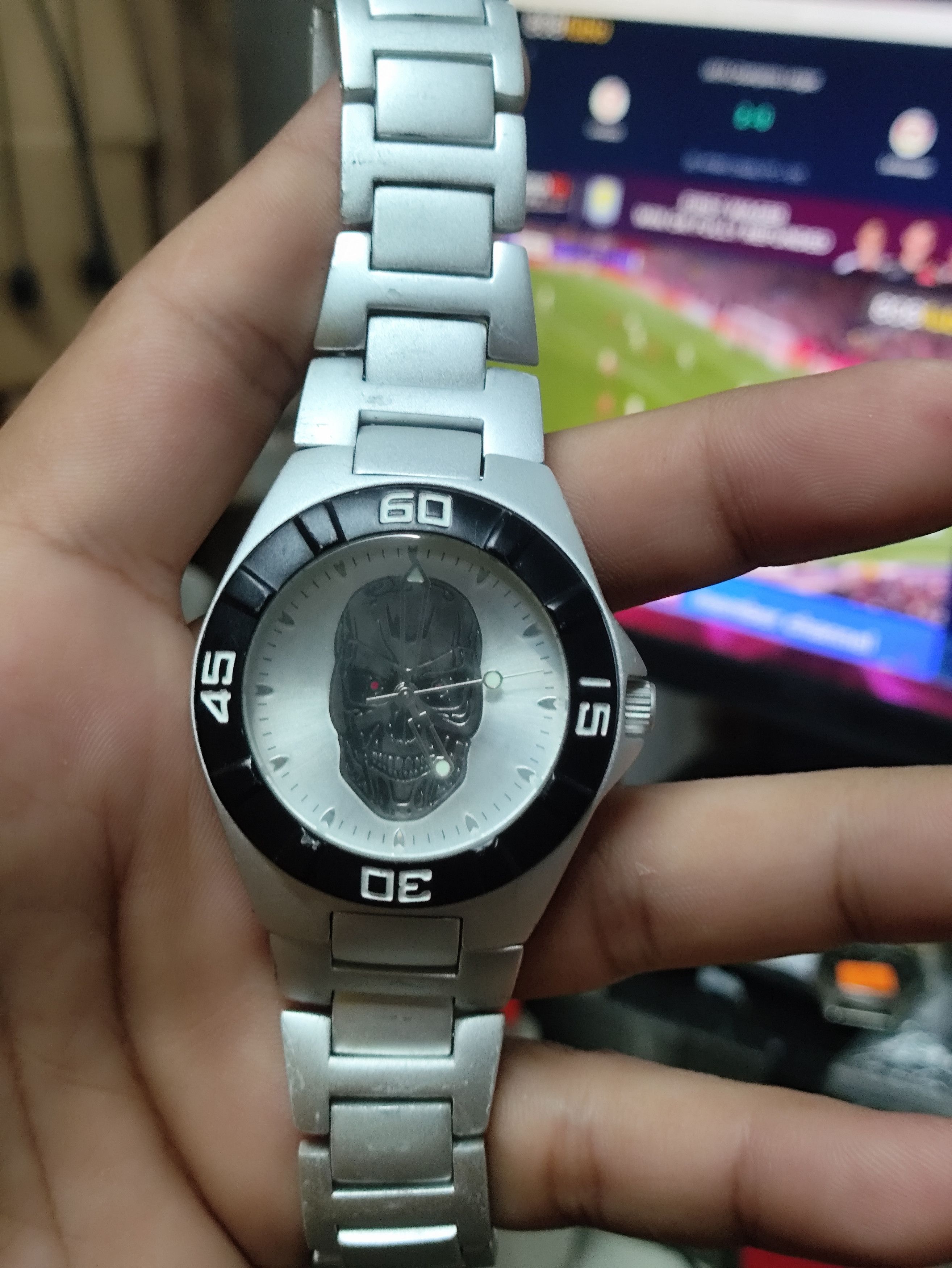 Japanese Brand TERMINATOR BY UNIVERSAL STUDIOS JAPAN (T2-3D) VINTAGE WATCH Size ONE SIZE - 10 Thumbnail