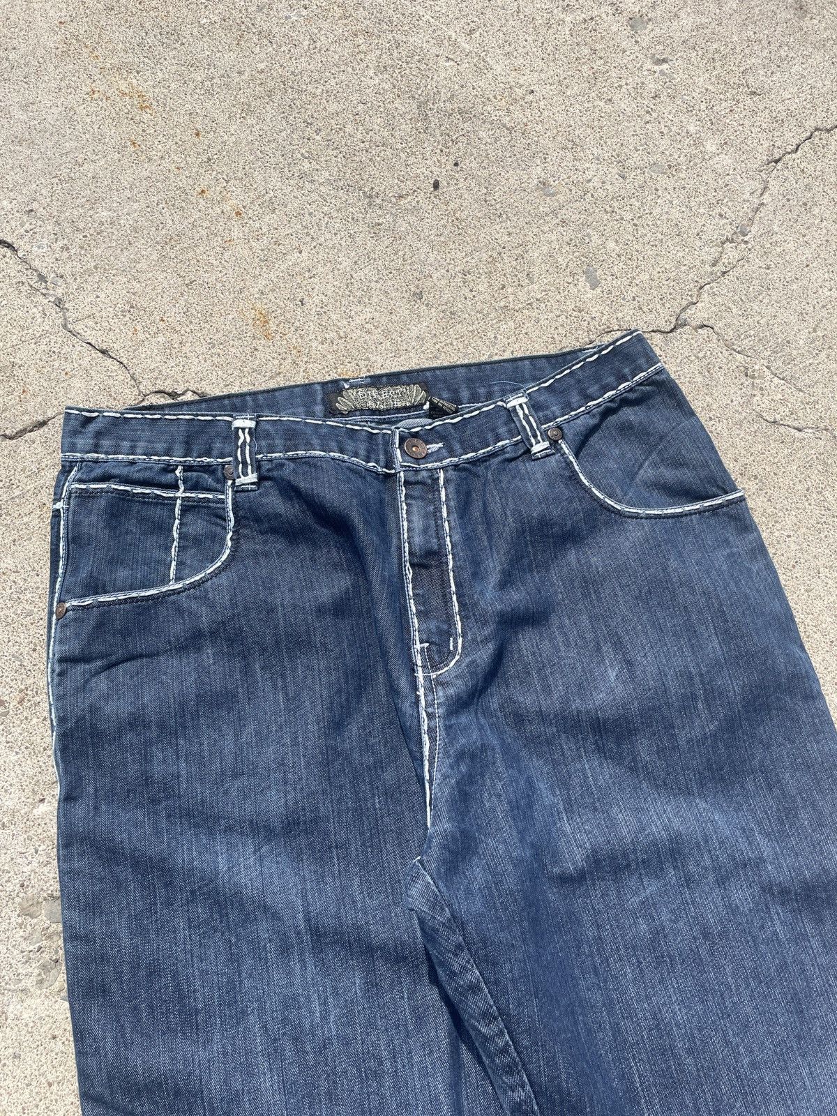 Other Urban Culture Embroidered Baggy Denim Size US 40 / EU 56 - 5 Thumbnail