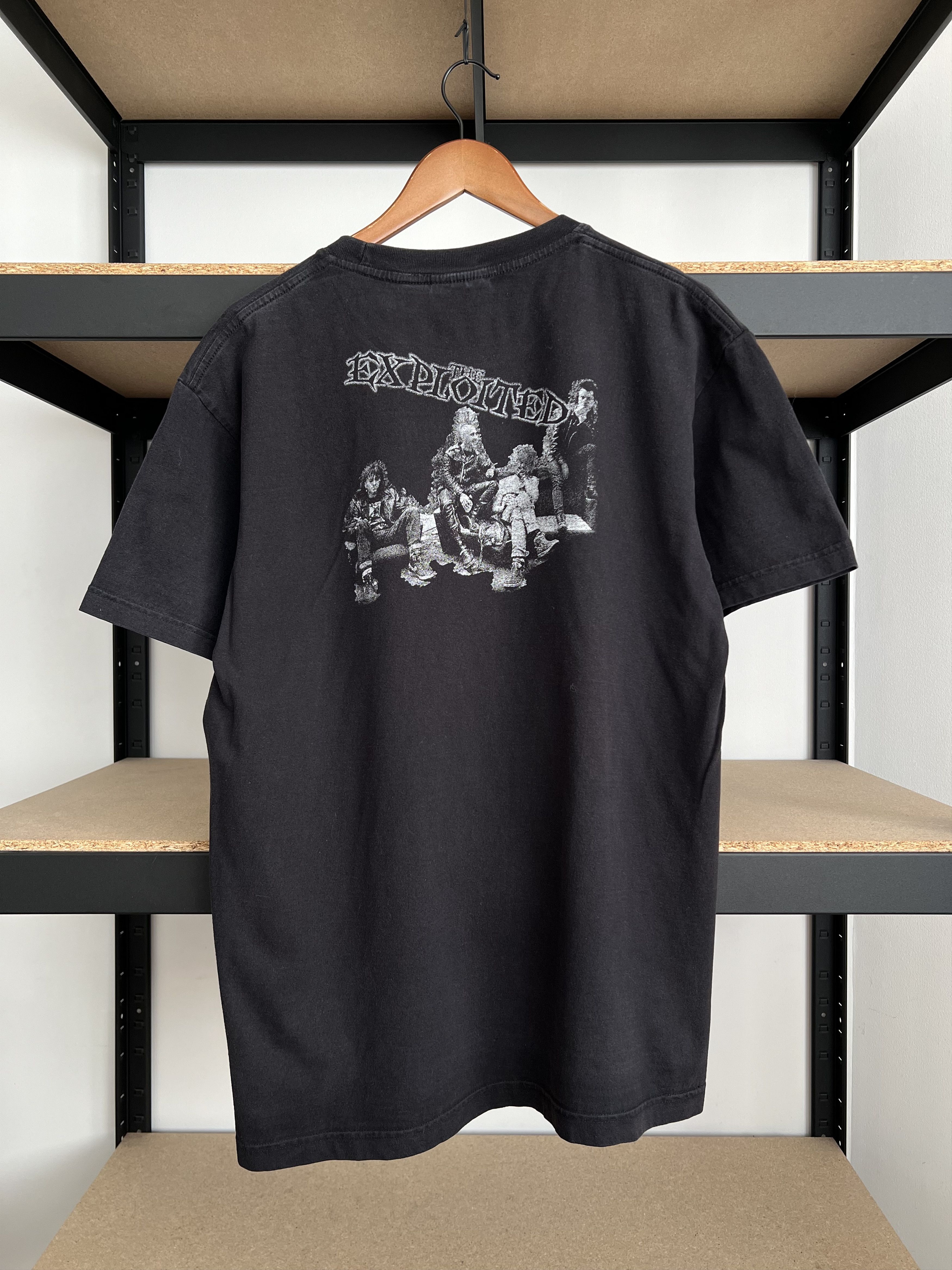 Band Tees Vintage 90s The Exploited Beat The Bastards Punk Rock Tee Size US XL / EU 56 / 4 - 4 Thumbnail
