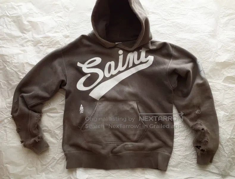 Saint Michael Saint Michael and greatly damaged his sweatshirt Size US M / EU 48-50 / 2 - 1 Thumbnail