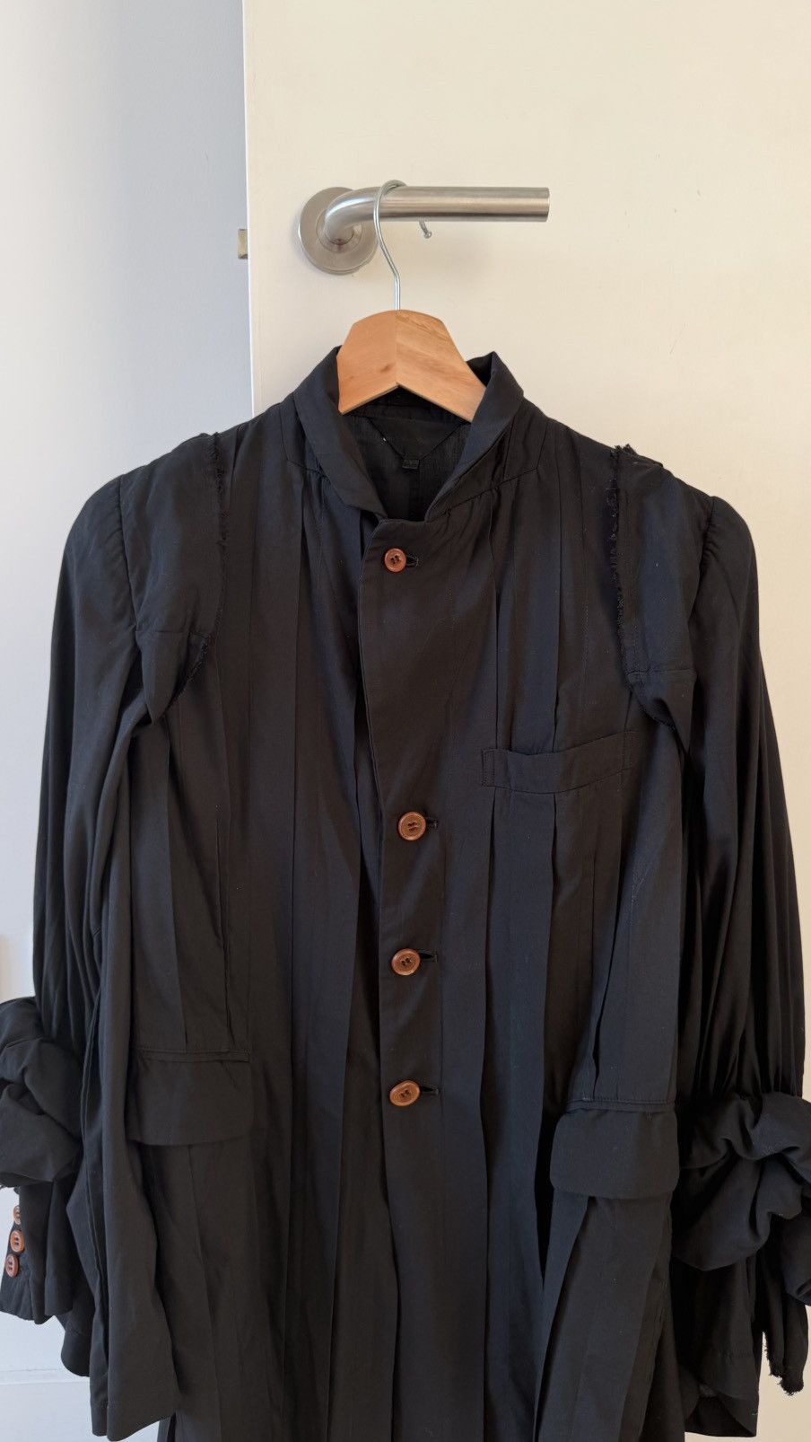 Comme des Garcons Comme des Garçons Deconstructed Double Sleeve Shirt Jacket Size US M / EU 48-50 / 2 - 9 Thumbnail