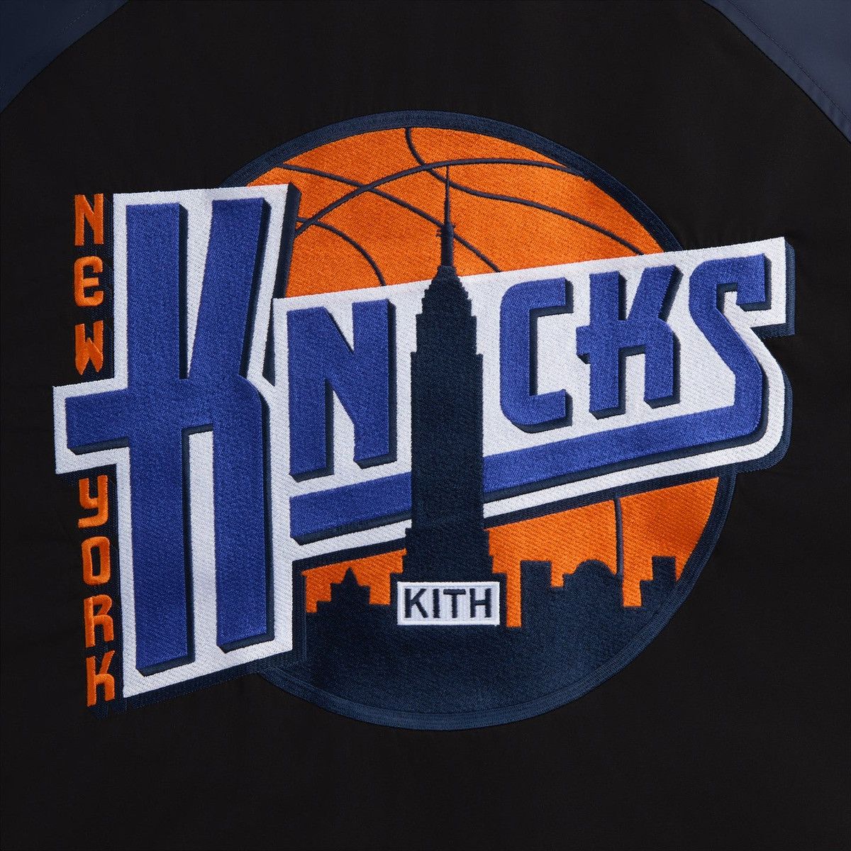 Kith Kith for the New York Knicks Ball Nylon Black Quarter Zip XL Size US XL / EU 56 / 4 - 6 Thumbnail