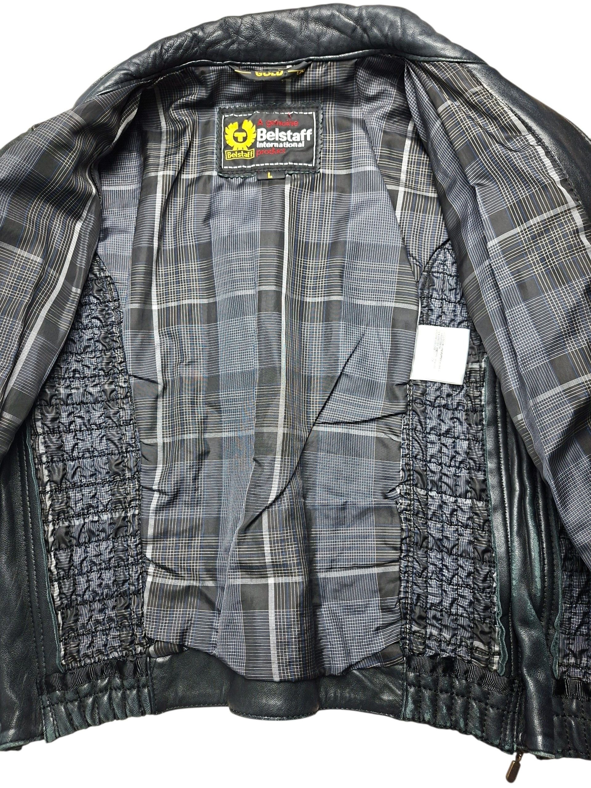Belstaff Vintage Belstaff Gold Label Nylon Moto Biker Jacket Size L / US 10 / IT 46 - 9 Thumbnail