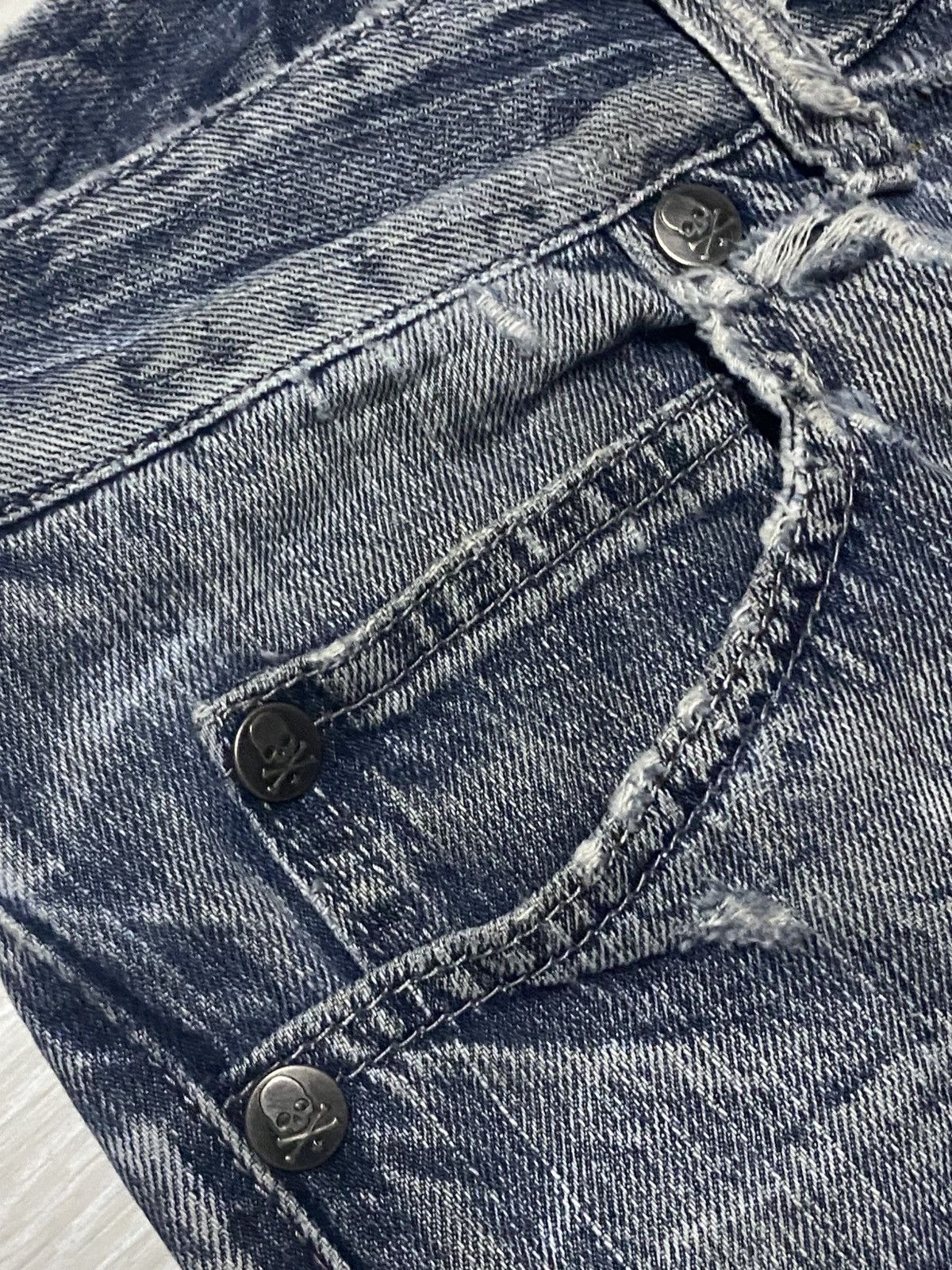 Hysteric Glamour Vintage Japanese Brand Skull Spider Embroidery Loose Size US 32 / EU 48 - 12 Thumbnail