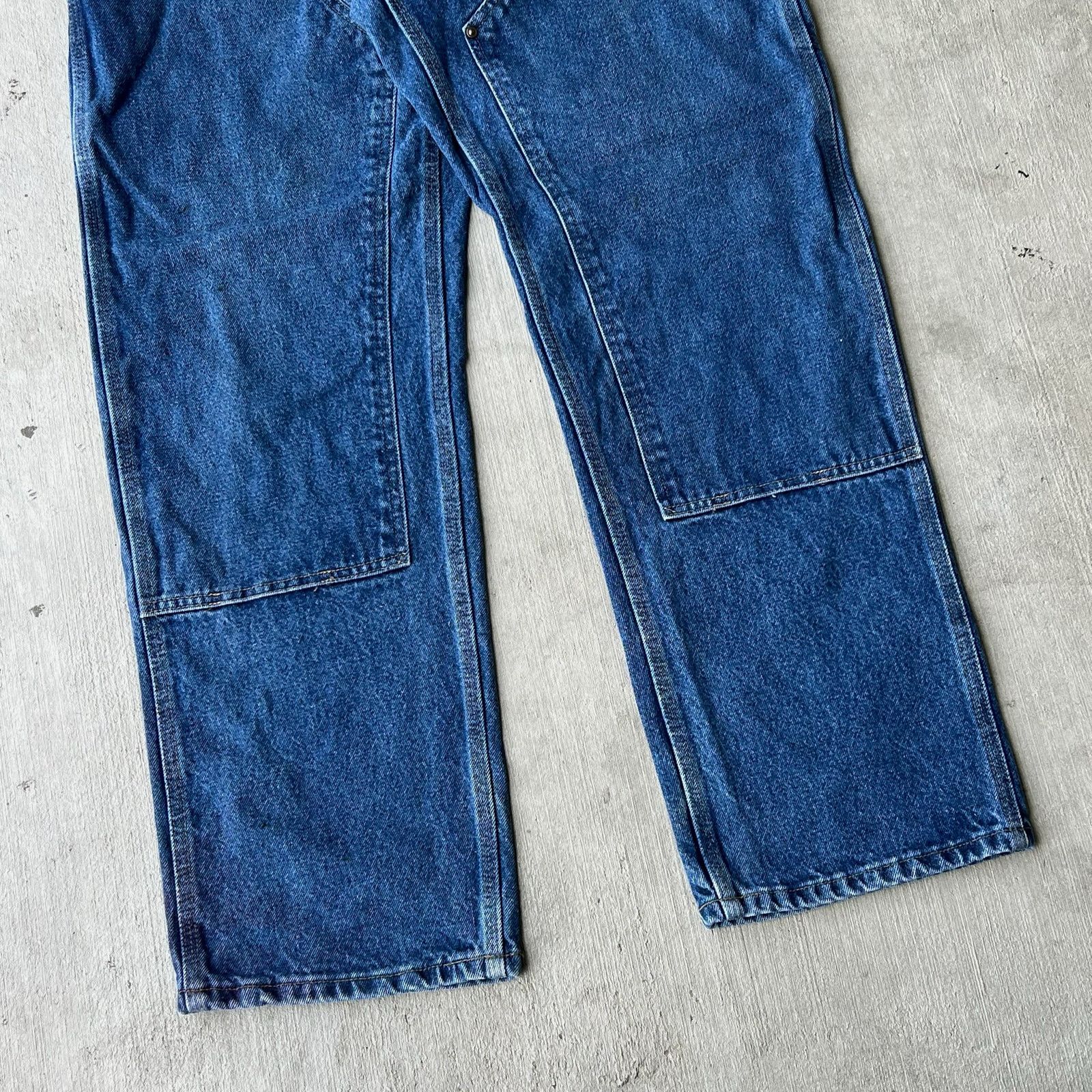 Carhartt × Vintage Carhartt denim blue jean double knee work carpenter pants Size US 30 / EU 46 - 3 Thumbnail