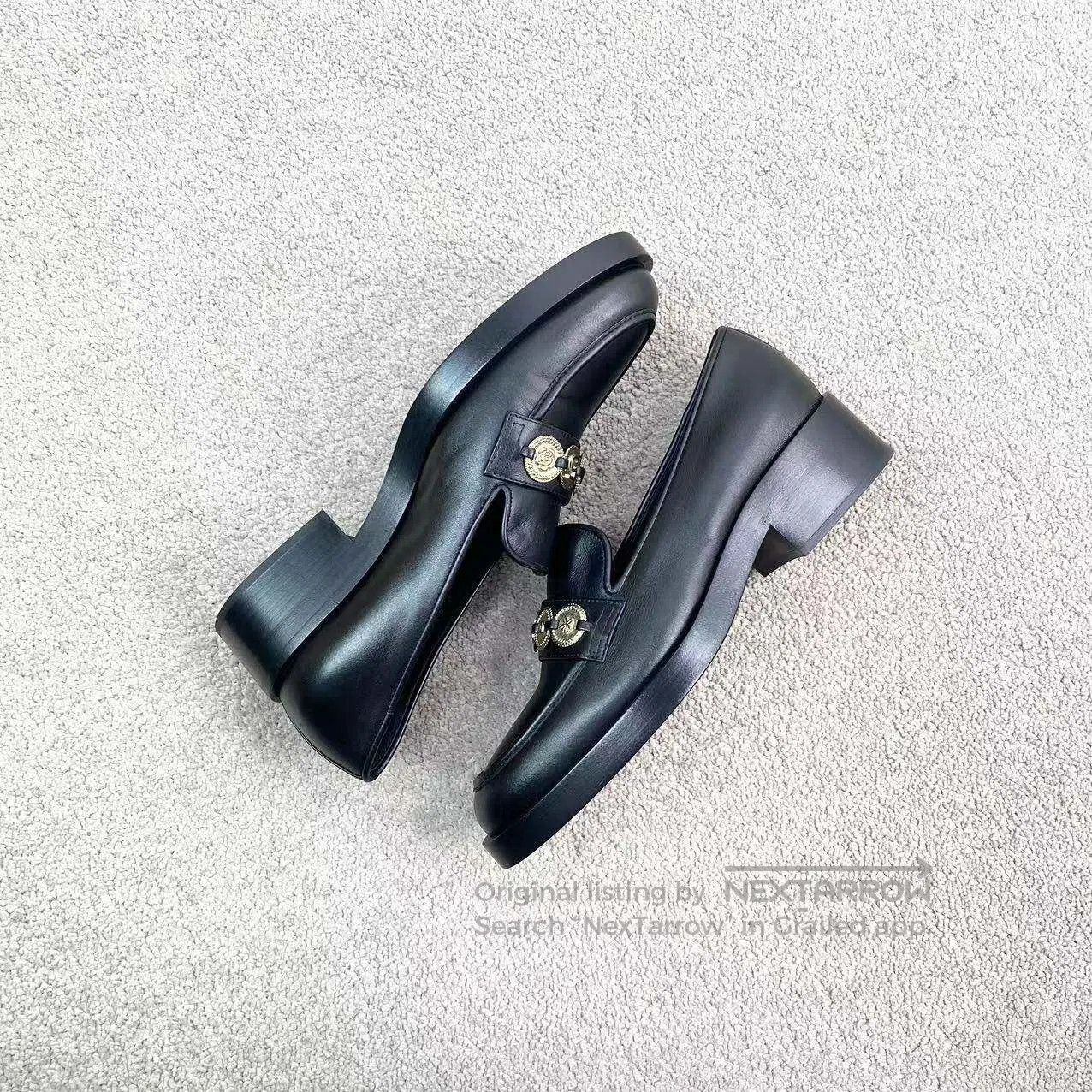 Chanel Chanel Gold coin loafers| Size US 7.5 / IT 37.5 - 5 Thumbnail